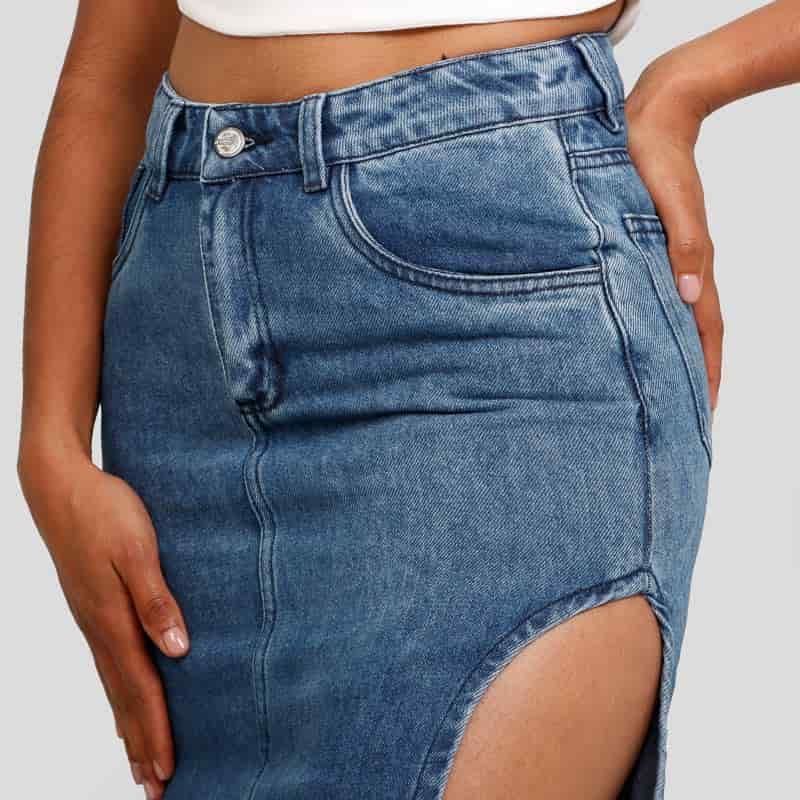 Falda Denim B-1773 - miniatura 3