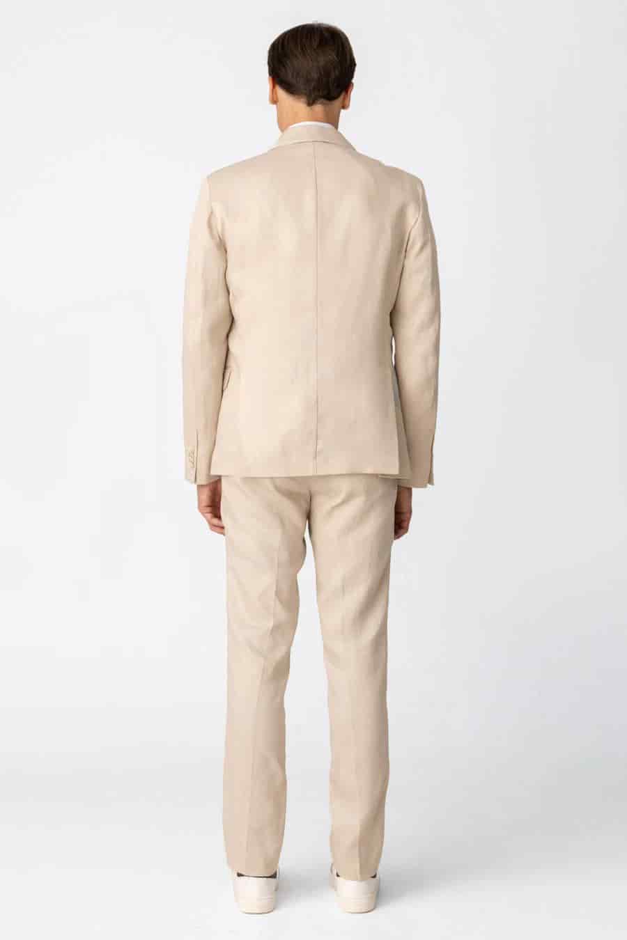 Men's pants beige vittorio - miniatura 10