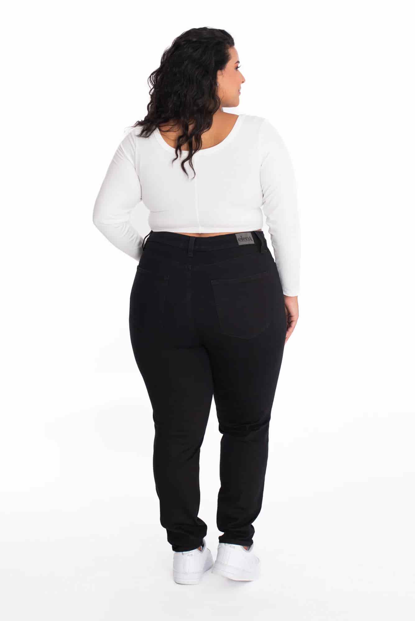 Jean Skinny Negro Rotos 409 - miniatura 14