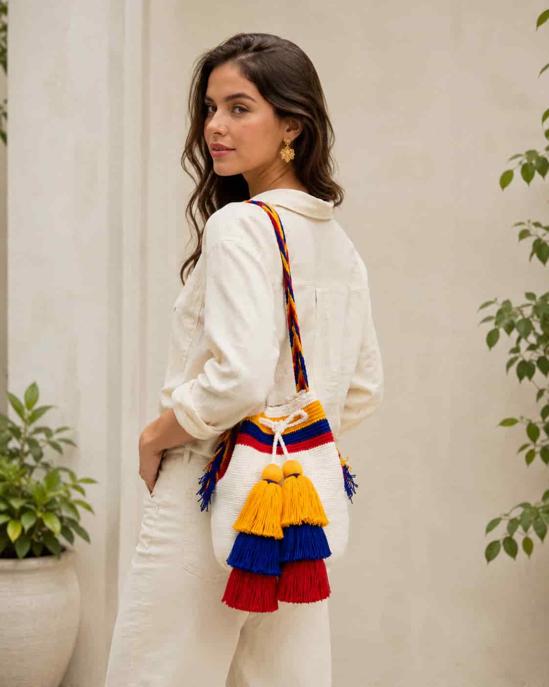 Mochila mediana de Colombia - miniatura 1