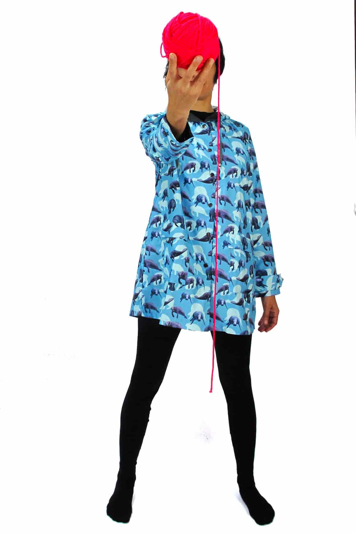 Manatíes | Raincoat para Mujer - miniatura 3