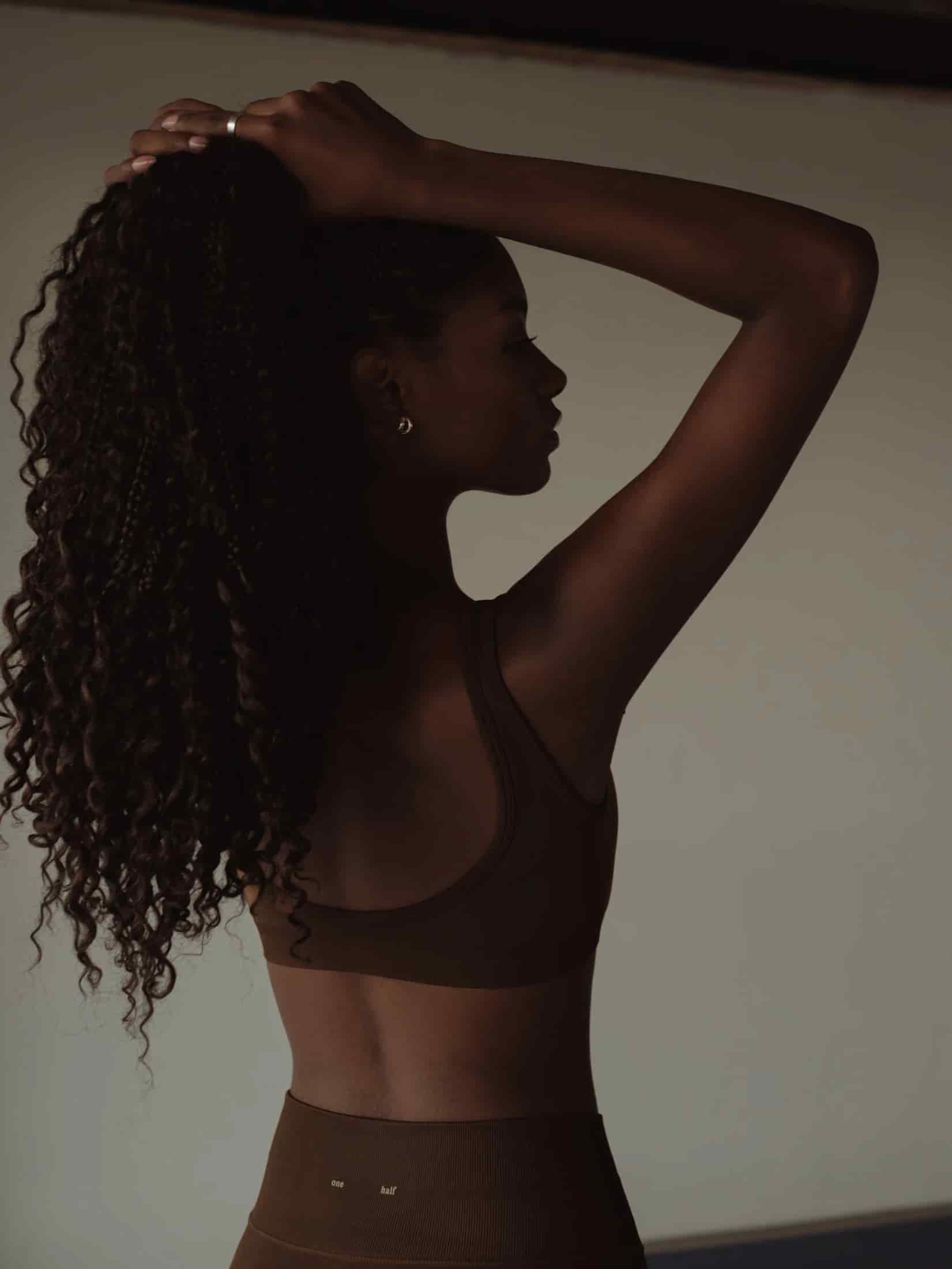 ELEMENTAL FIT SEAMLESS TOP - SEPIA - miniatura 6