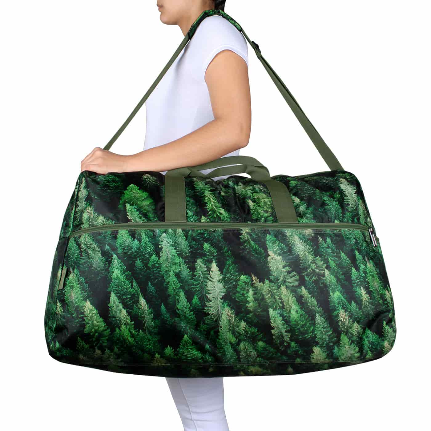 Maleta XL ULTRA Plegable Estampado Bosque Citybags - miniatura 3