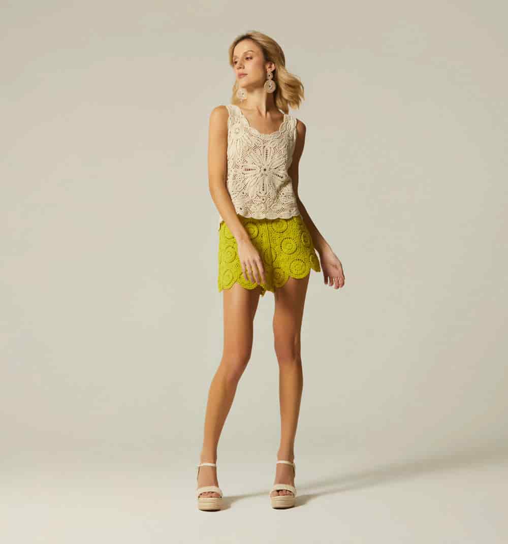 Short en crochet - miniatura 1