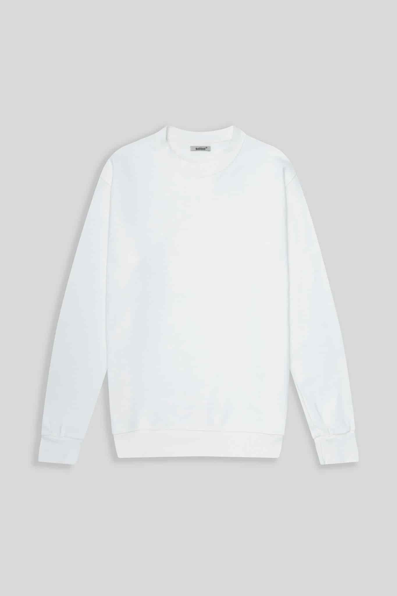Men's milenario sweatshirt white - miniatura 1