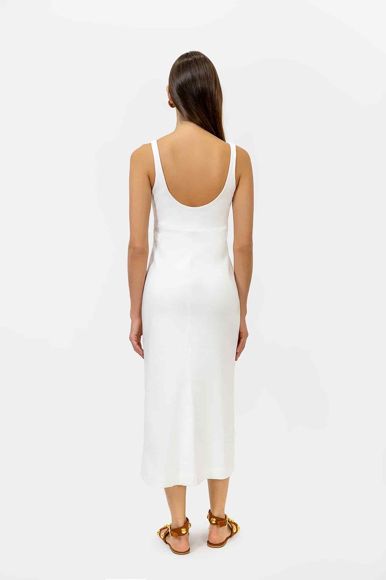 Vestido Lotus Ivory - miniatura 3