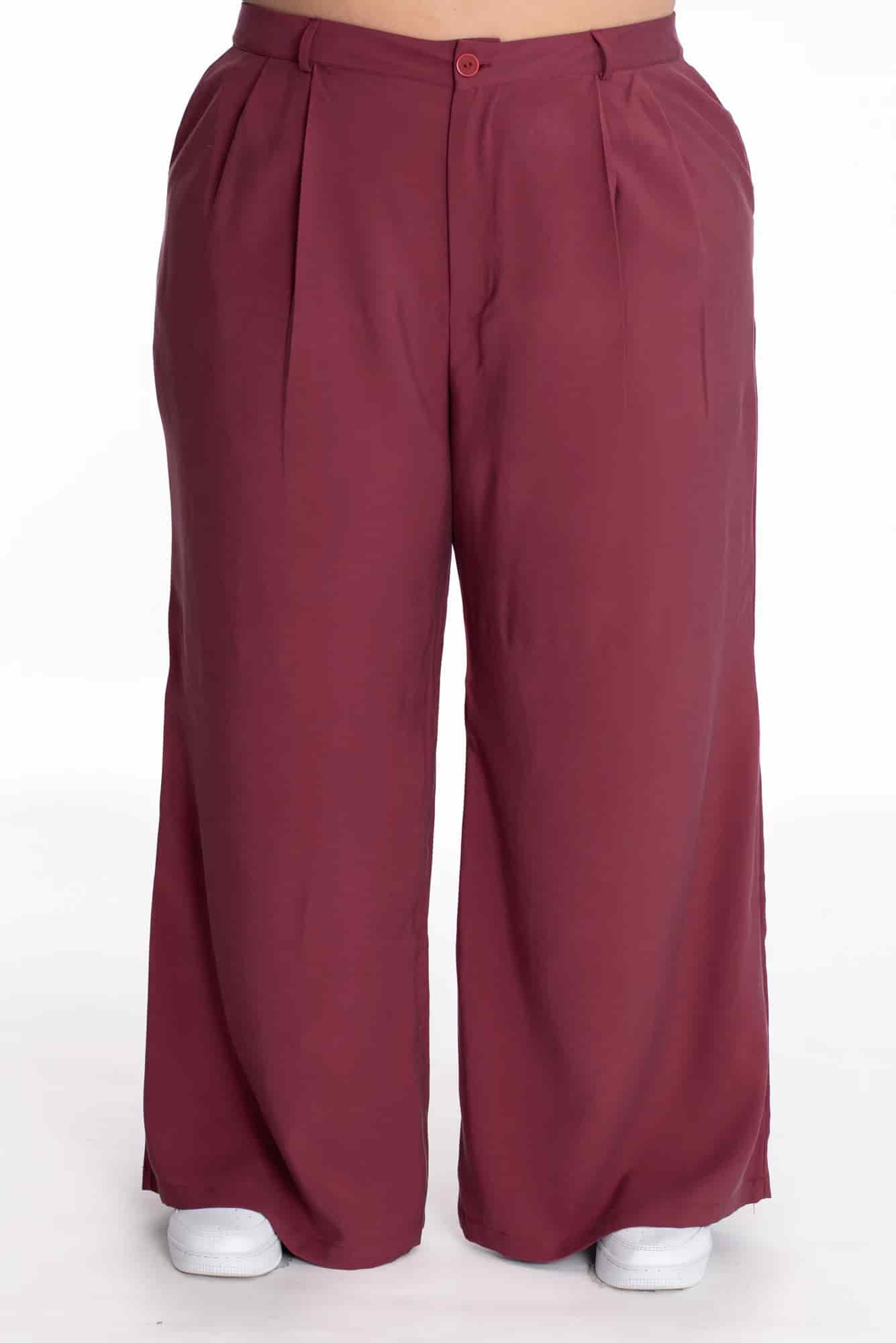 Pantalón Larisa Vino Tinto - miniatura 4