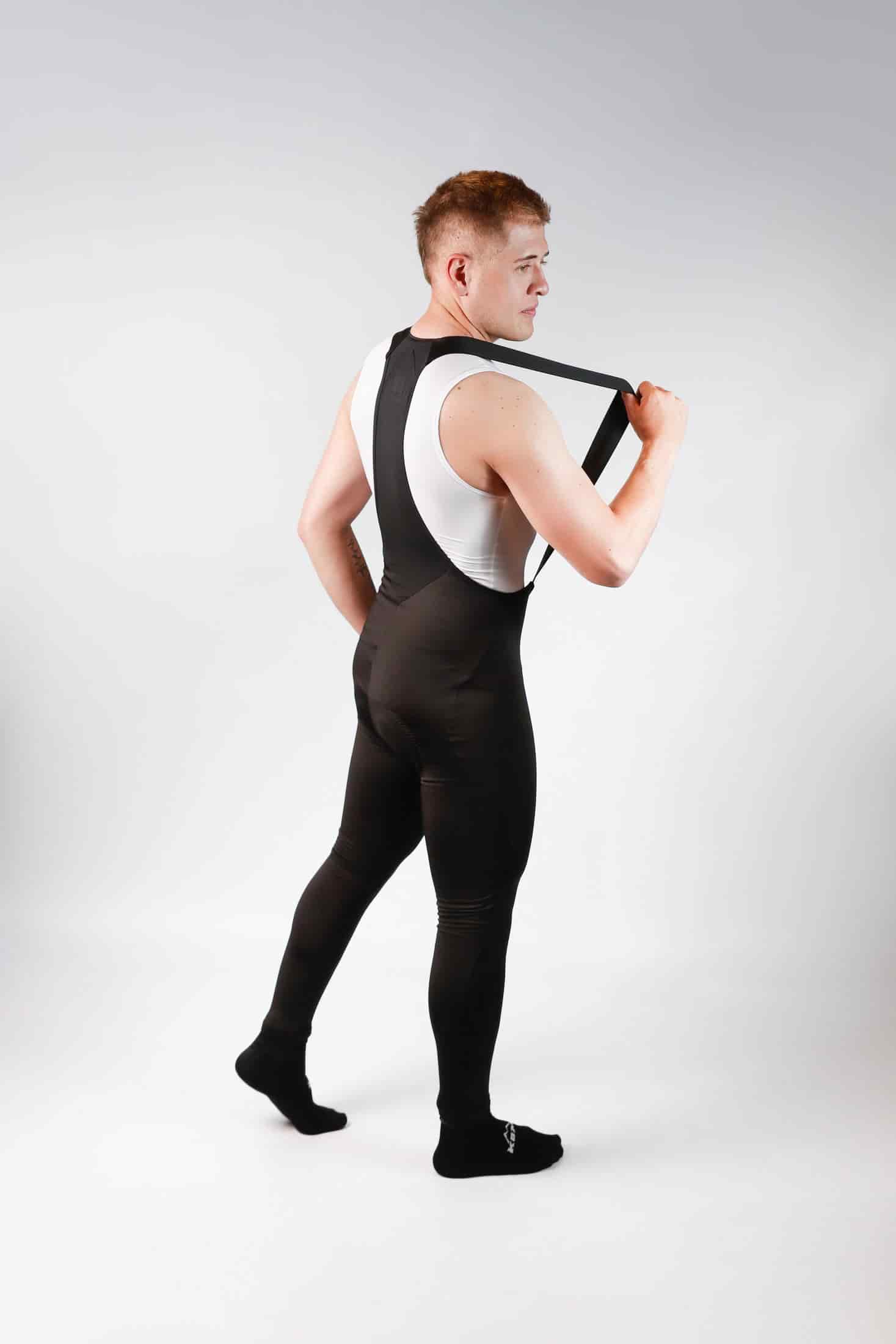 Lycra badana de ciclismo Pantalón térmica hombre - miniatura 2