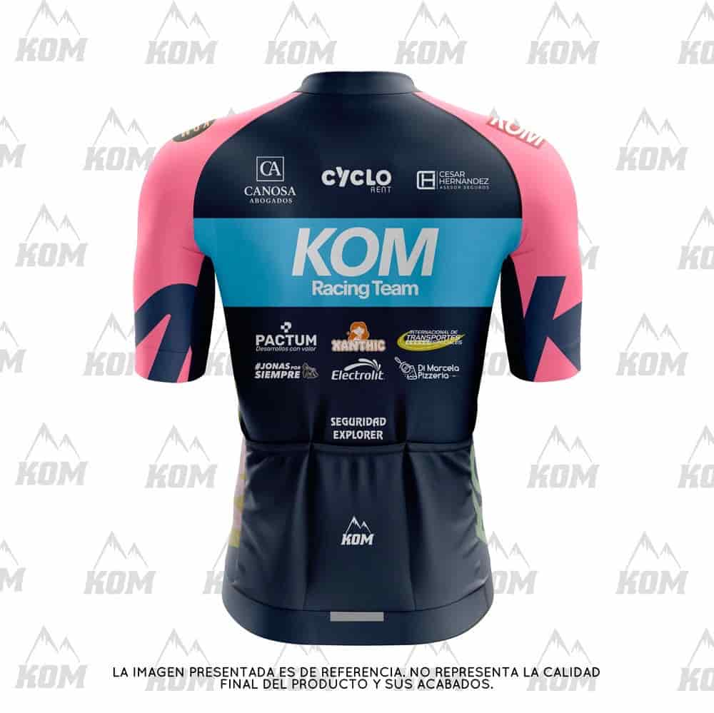 Pre venta - Jersey Ciclismo Unisex Tour manga corta Equipo KOM - miniatura 2