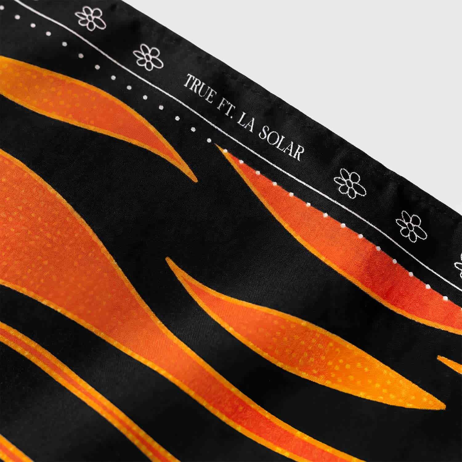 Flames Bandana - Black - miniatura 5