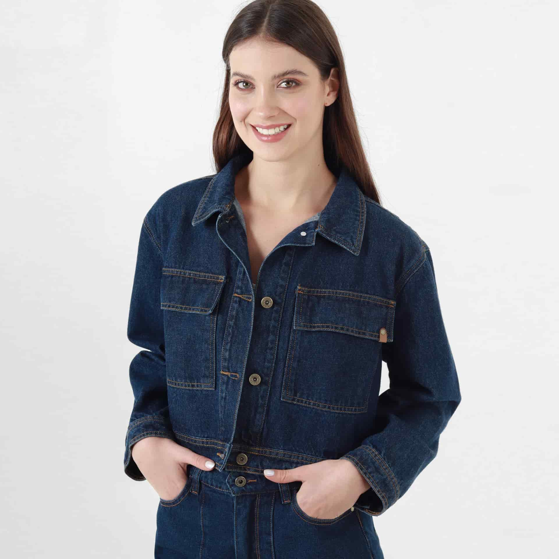 Chaqueta Denim Con Detalle - miniatura 4
