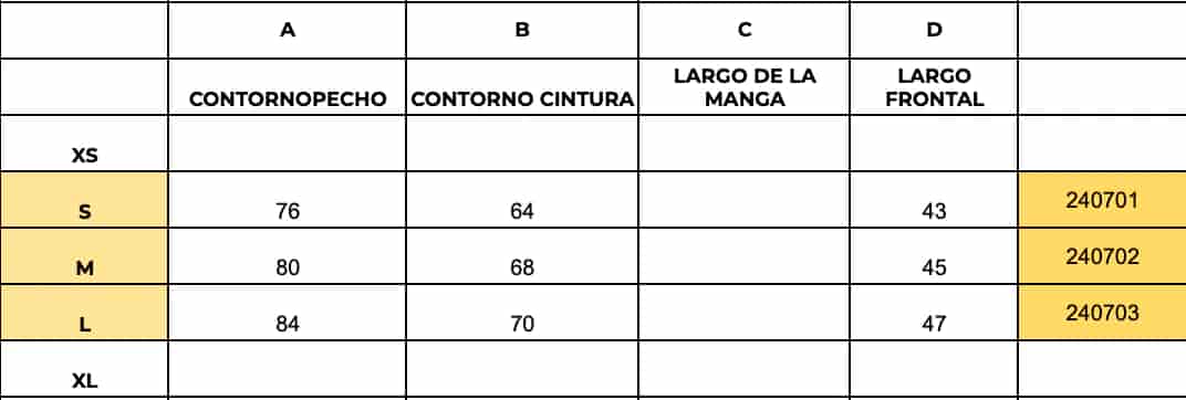 BLUSA CORPIÑO MANTEL - miniatura 7