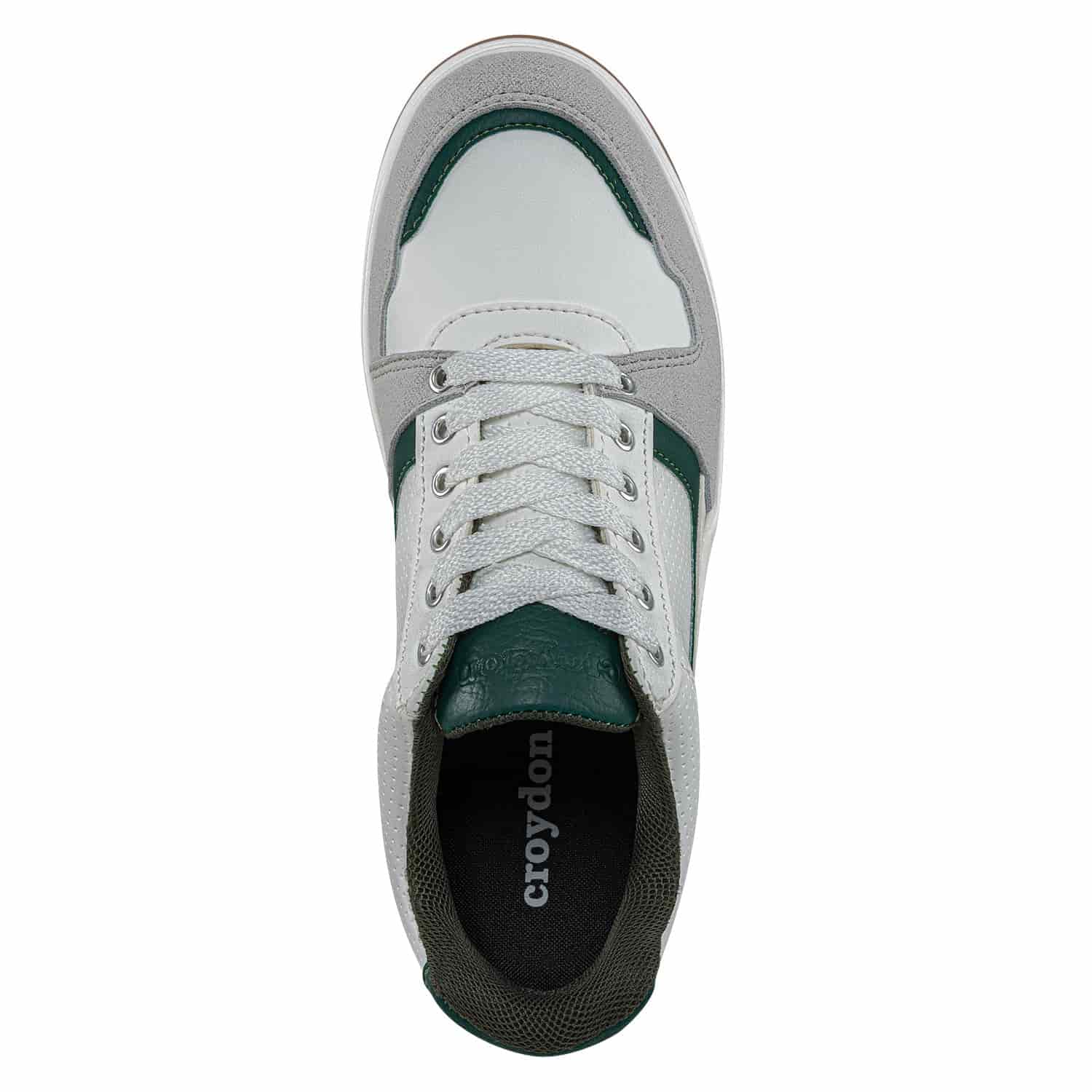 Tenis Urbanos Yorik Blanco-Verde Croydon para Hombre - miniatura 3