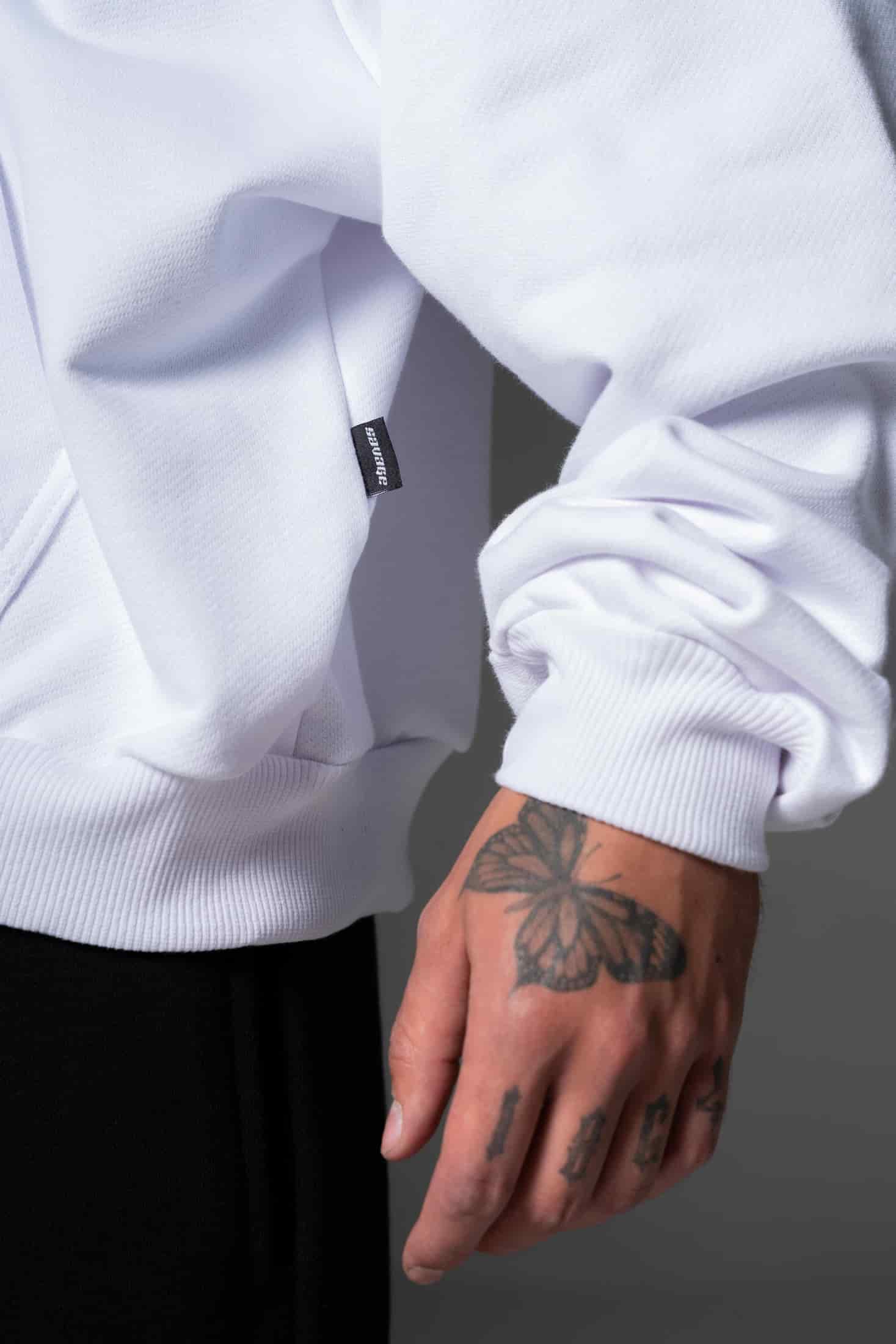 Hoodie Boxy Astral Pedrería  400 gramos - miniatura 6