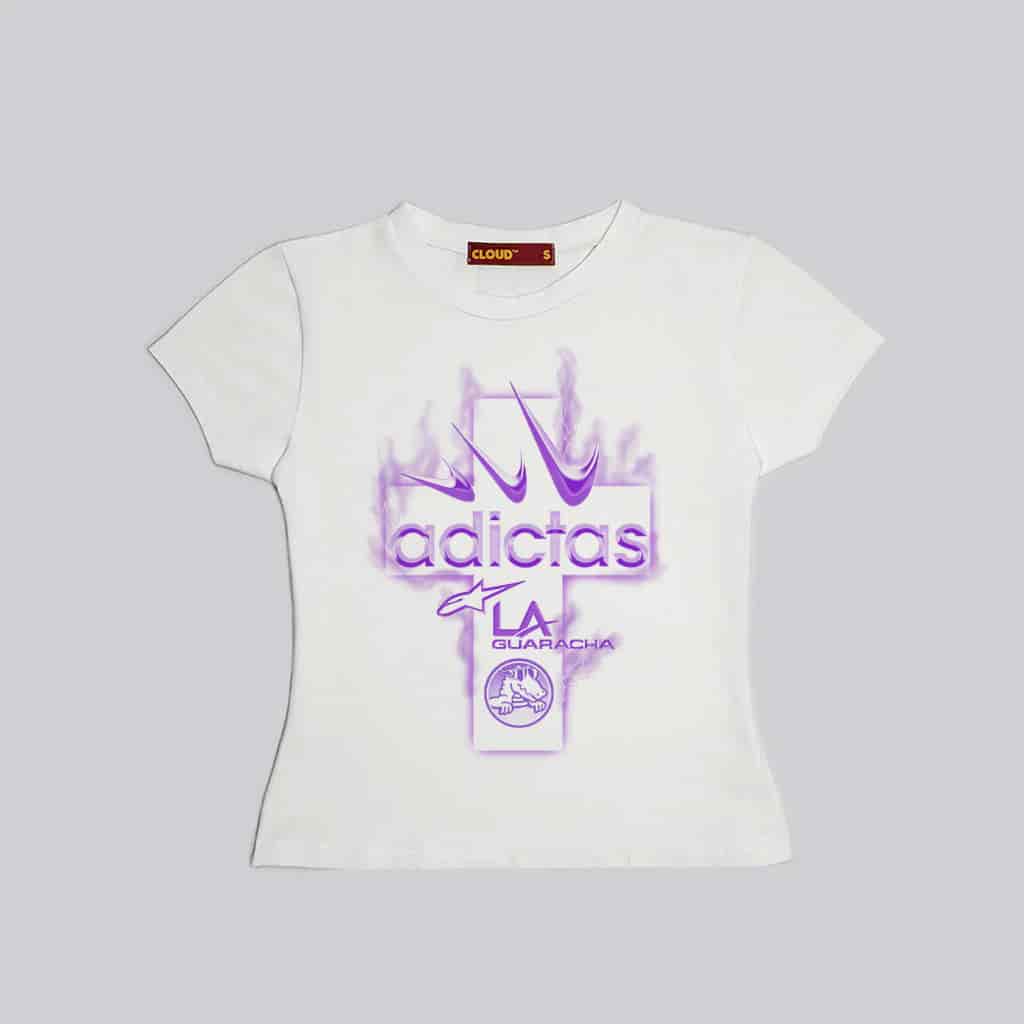 Baby tee adictas - miniatura 1