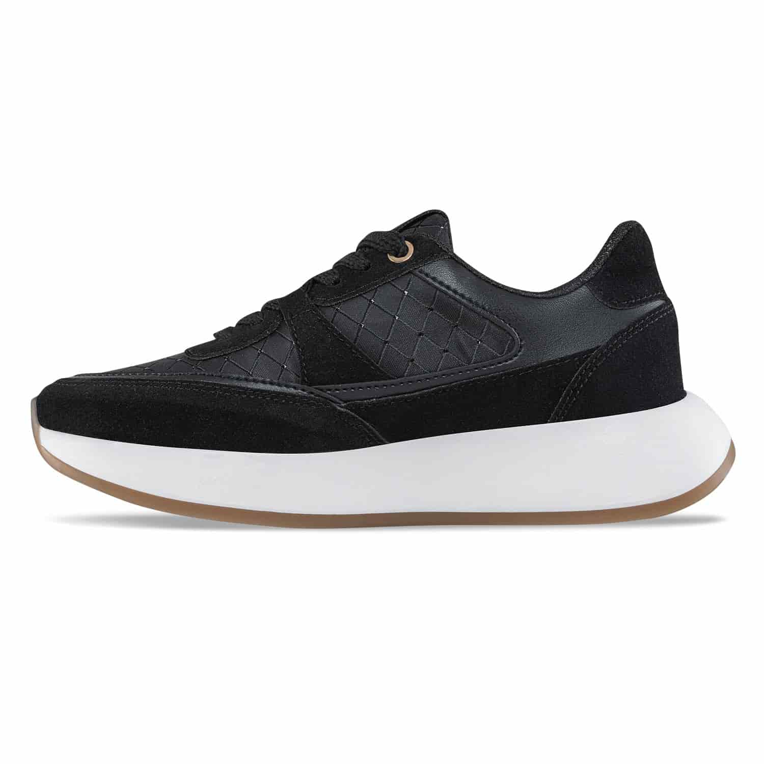 Tenis Urbanos Xanthee Negro Croydon Para Mujer - miniatura 4