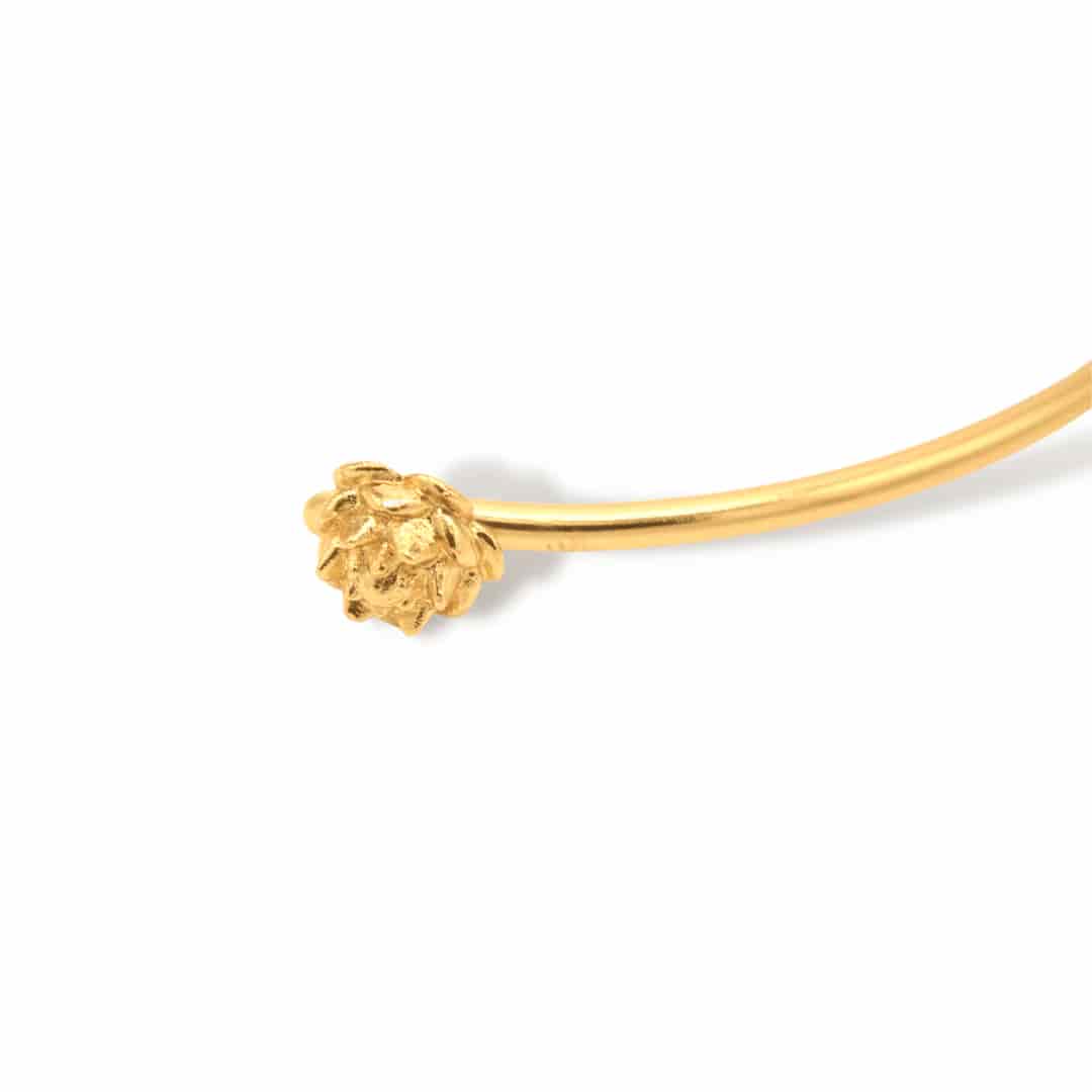 Choker con flores de loto - miniatura 2