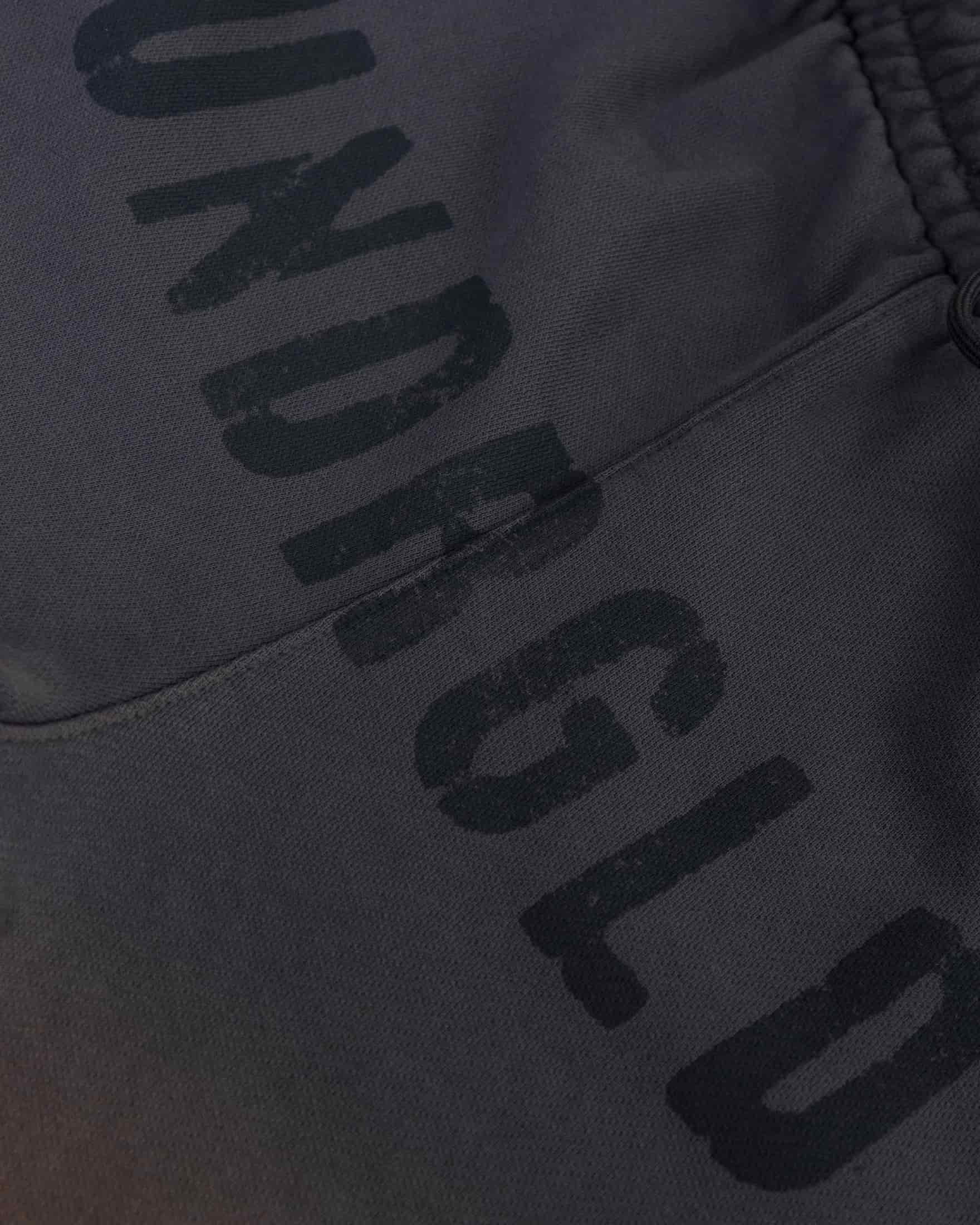 Spring Worn Logo Straight Pants Sandblast Gray - miniatura 4