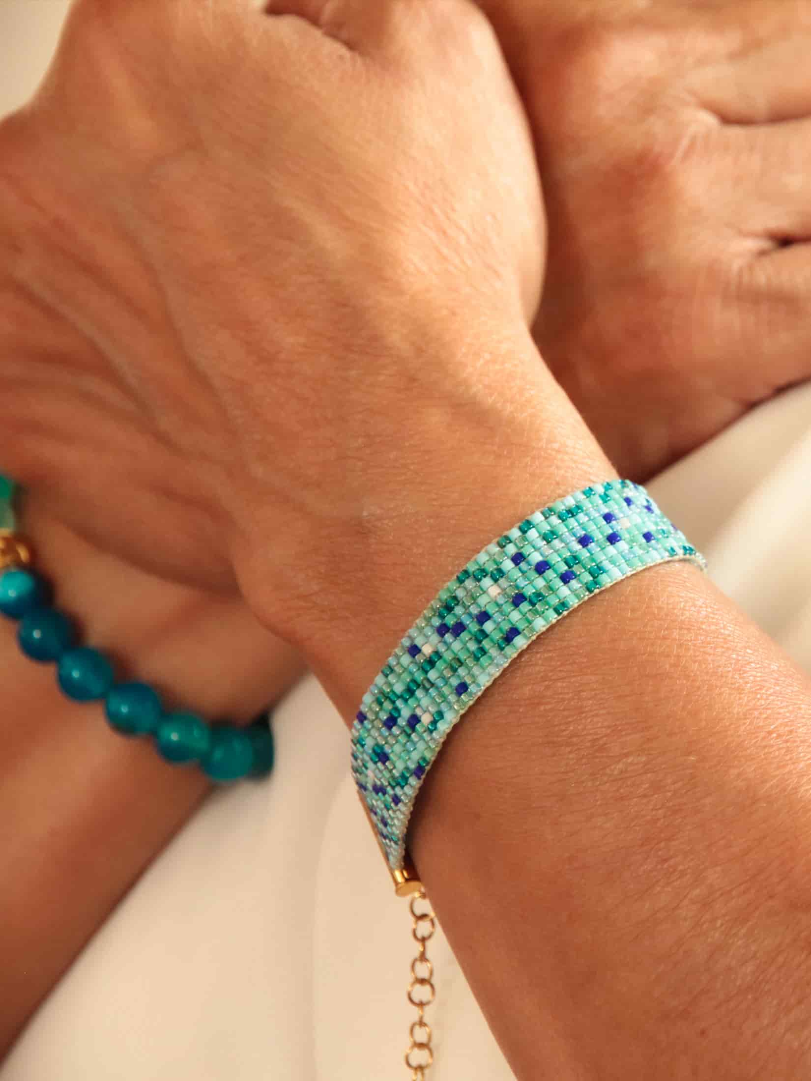Brazalete Miyuki Arrecife 10 puntos - miniatura 5