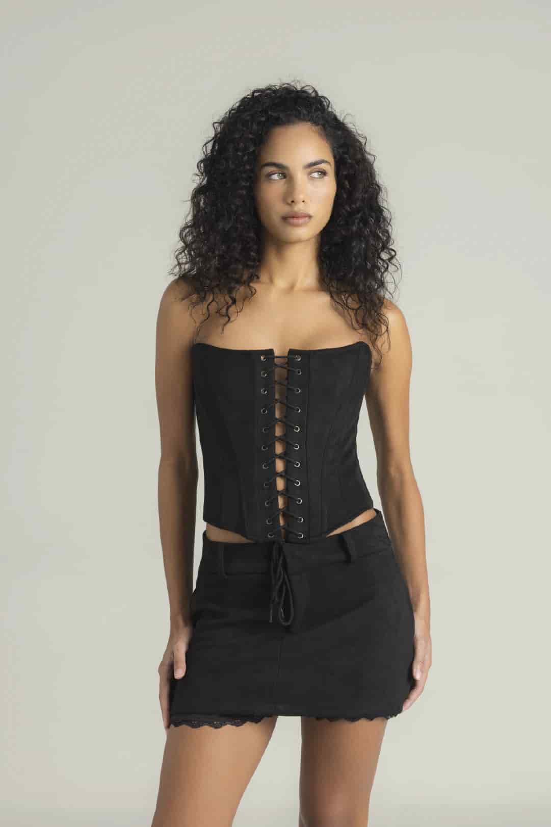 FALDA SHORT VICTORIA NEGRO - miniatura 2