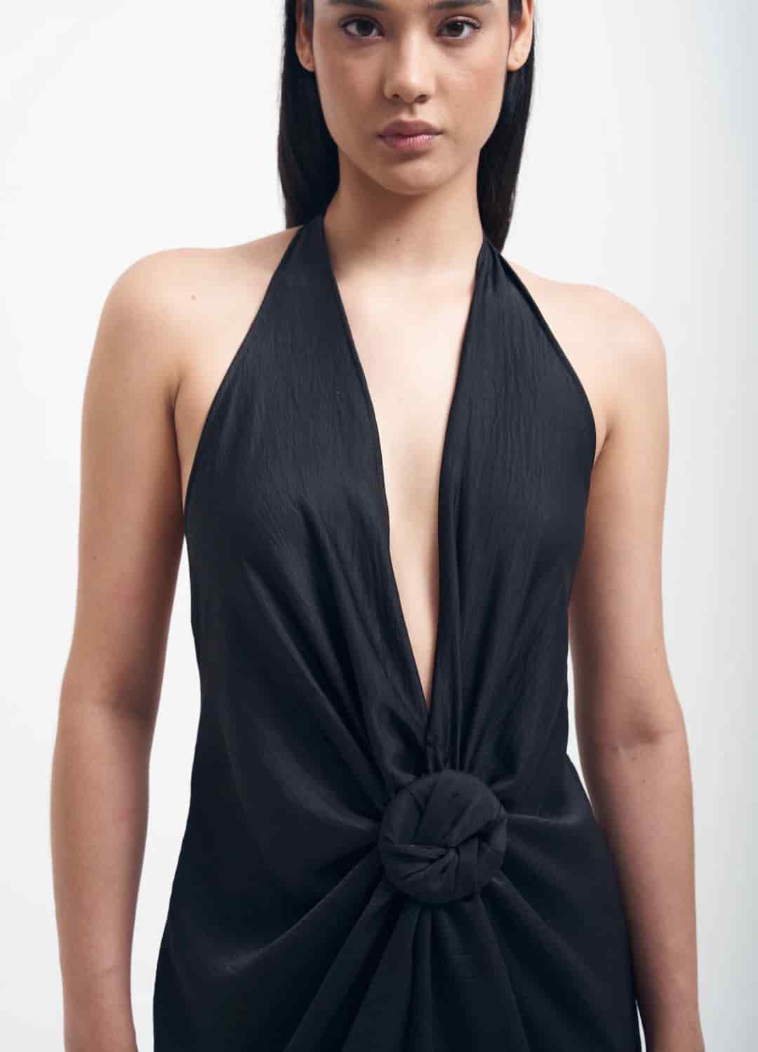 Vestido Teresa Negro - miniatura 3