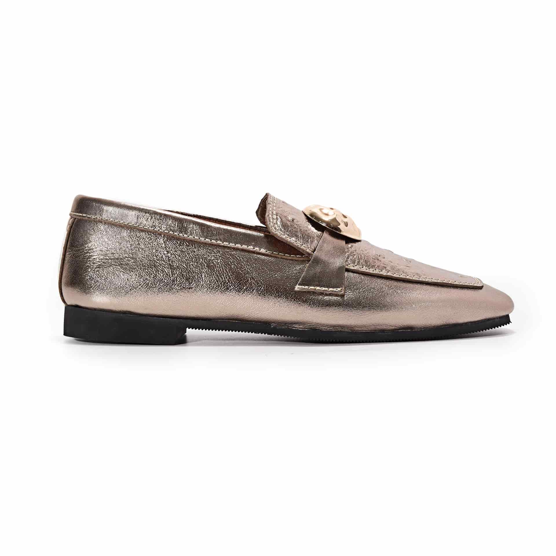 "AZURRA" MOCASÍN EN CUERO - miniatura 1