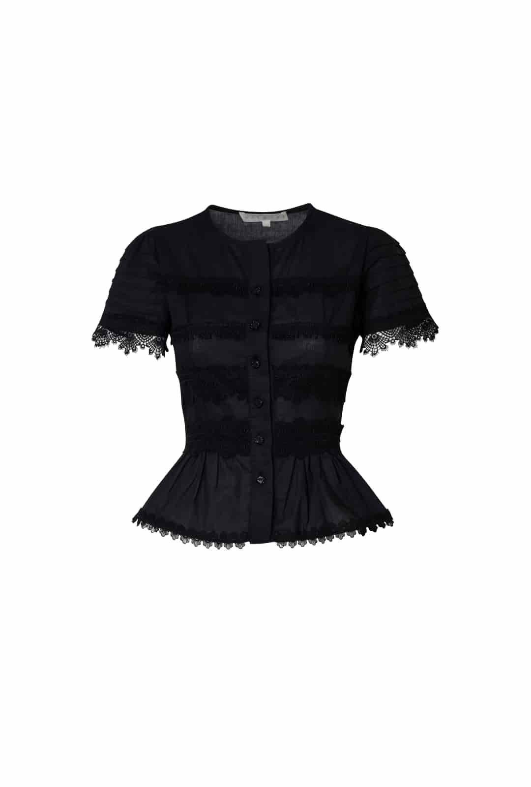 MALAGA TOP BLACK - miniatura 4