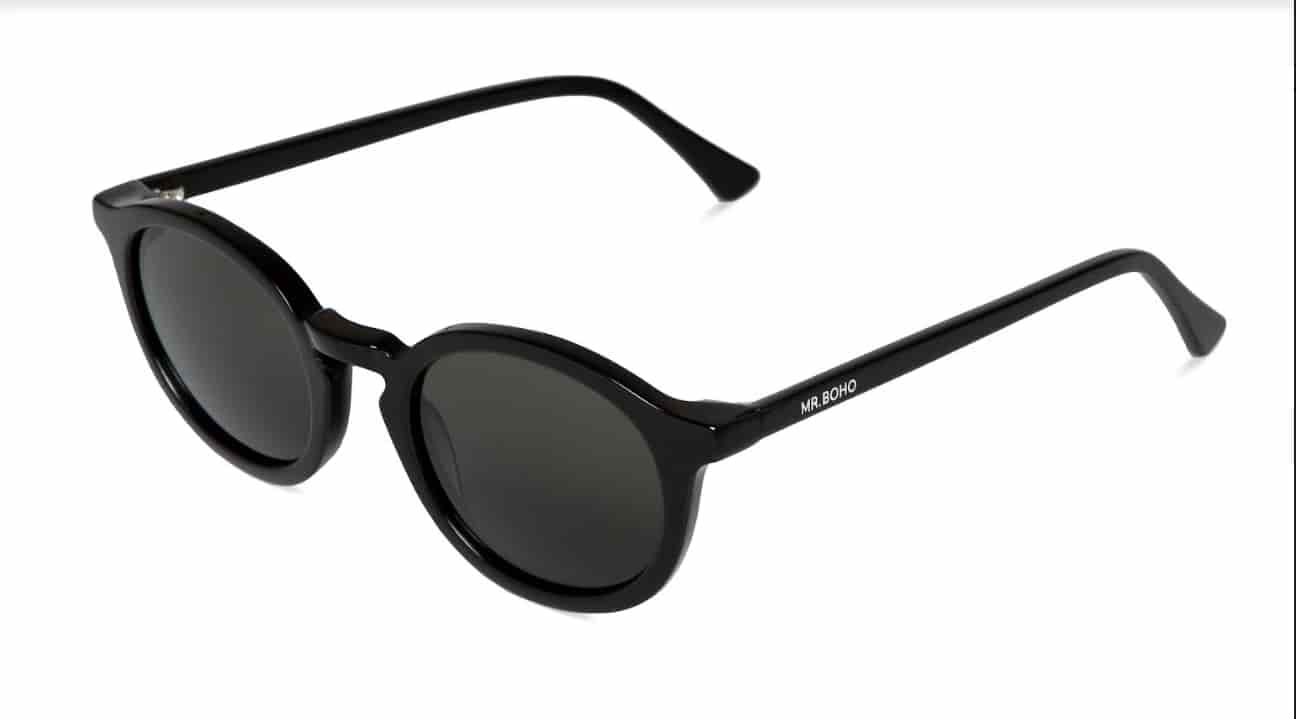 BLACK CHAMBERI WITH CLASSICAL LENSES - miniatura 2