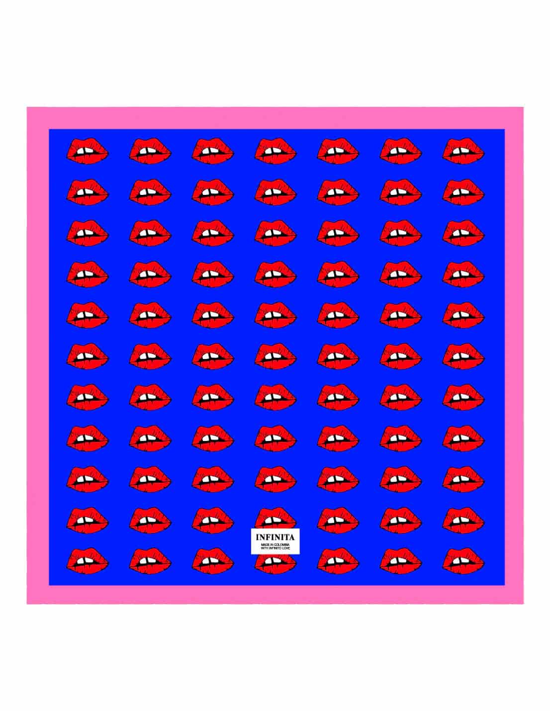 Pañoleta Kiss me Blue - miniatura 2