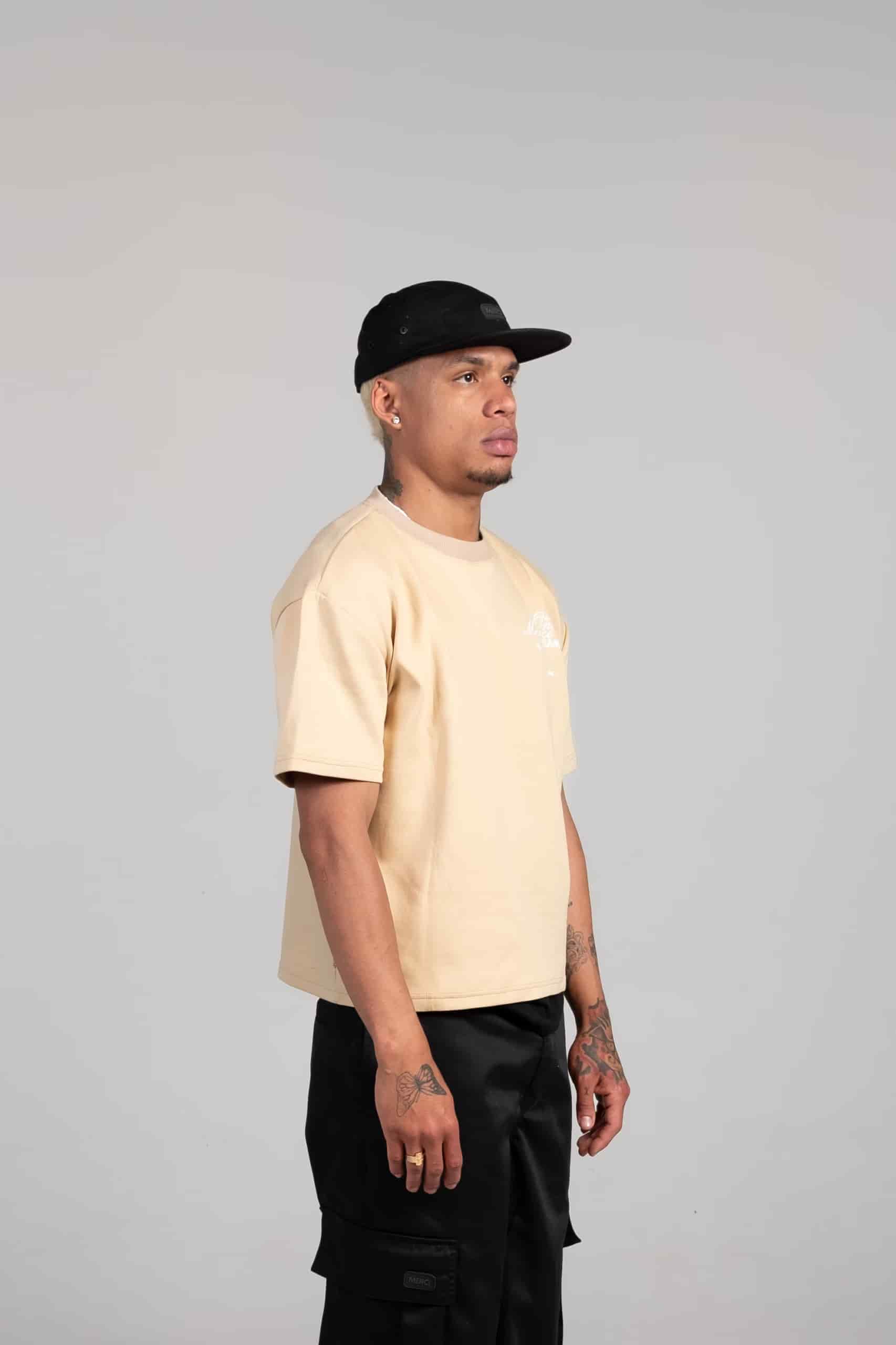 Camiseta boxy-fit beigie - miniatura 6