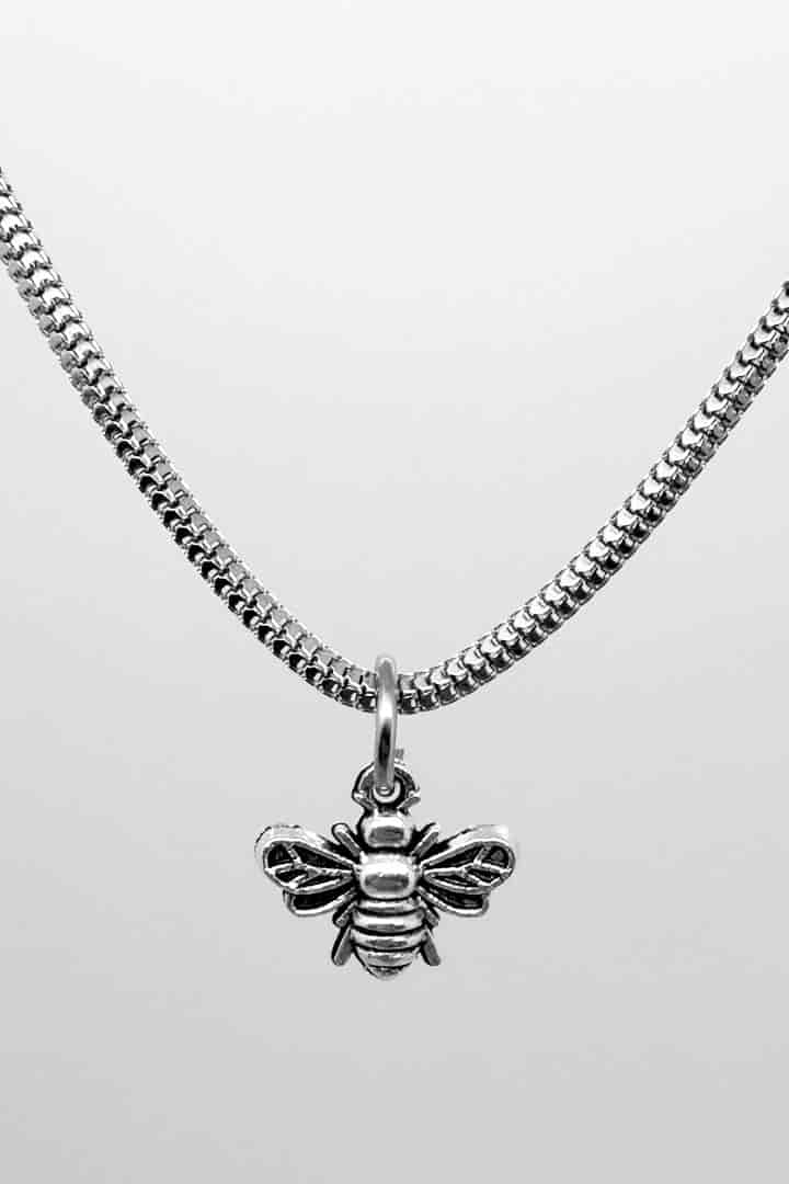 Collar tubular abeja - miniatura 1