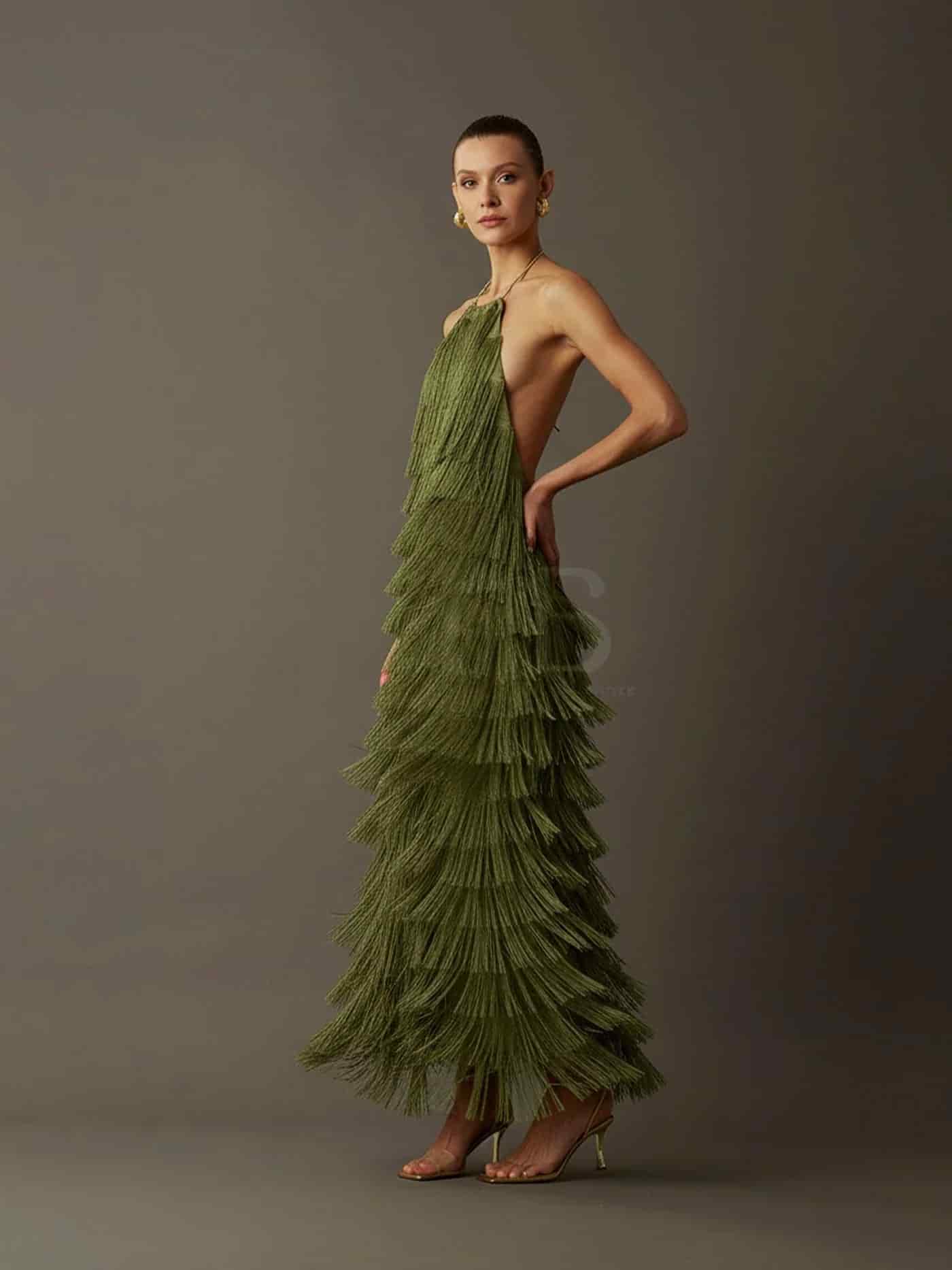 VESTIDO JOYA LARGO - miniatura 5