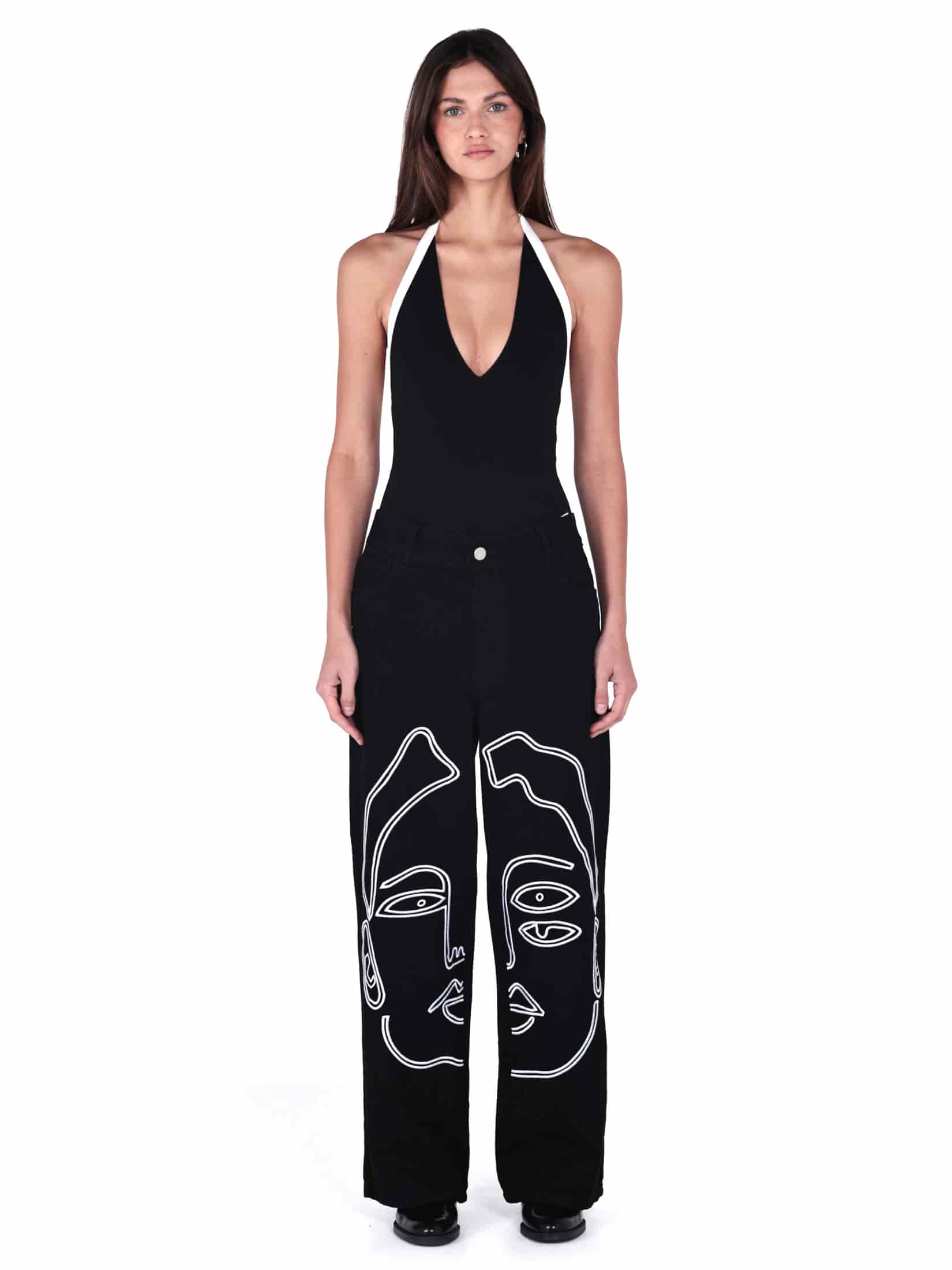 Pantalon Chava Negro - miniatura 2
