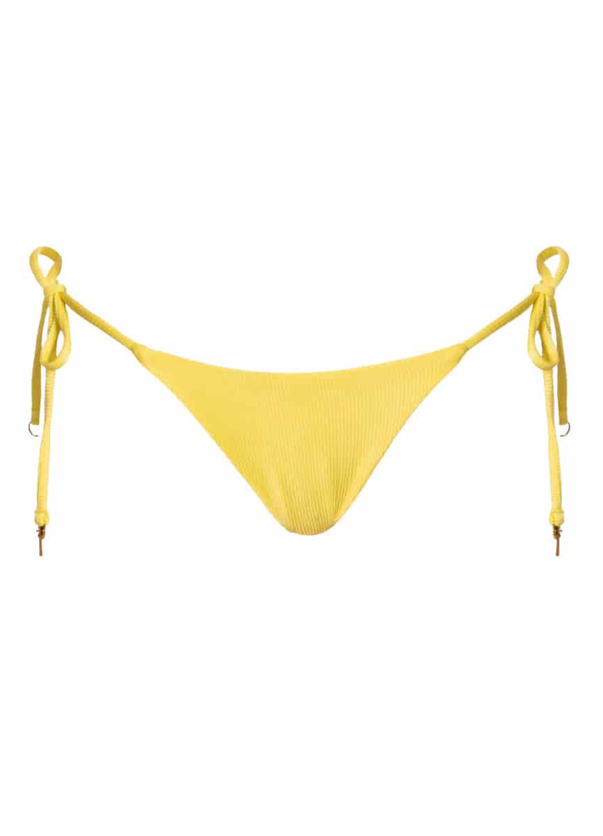 Maaji Golden Ray Sunflash Low Rise Tie Side Bikini Bottom - miniatura 5