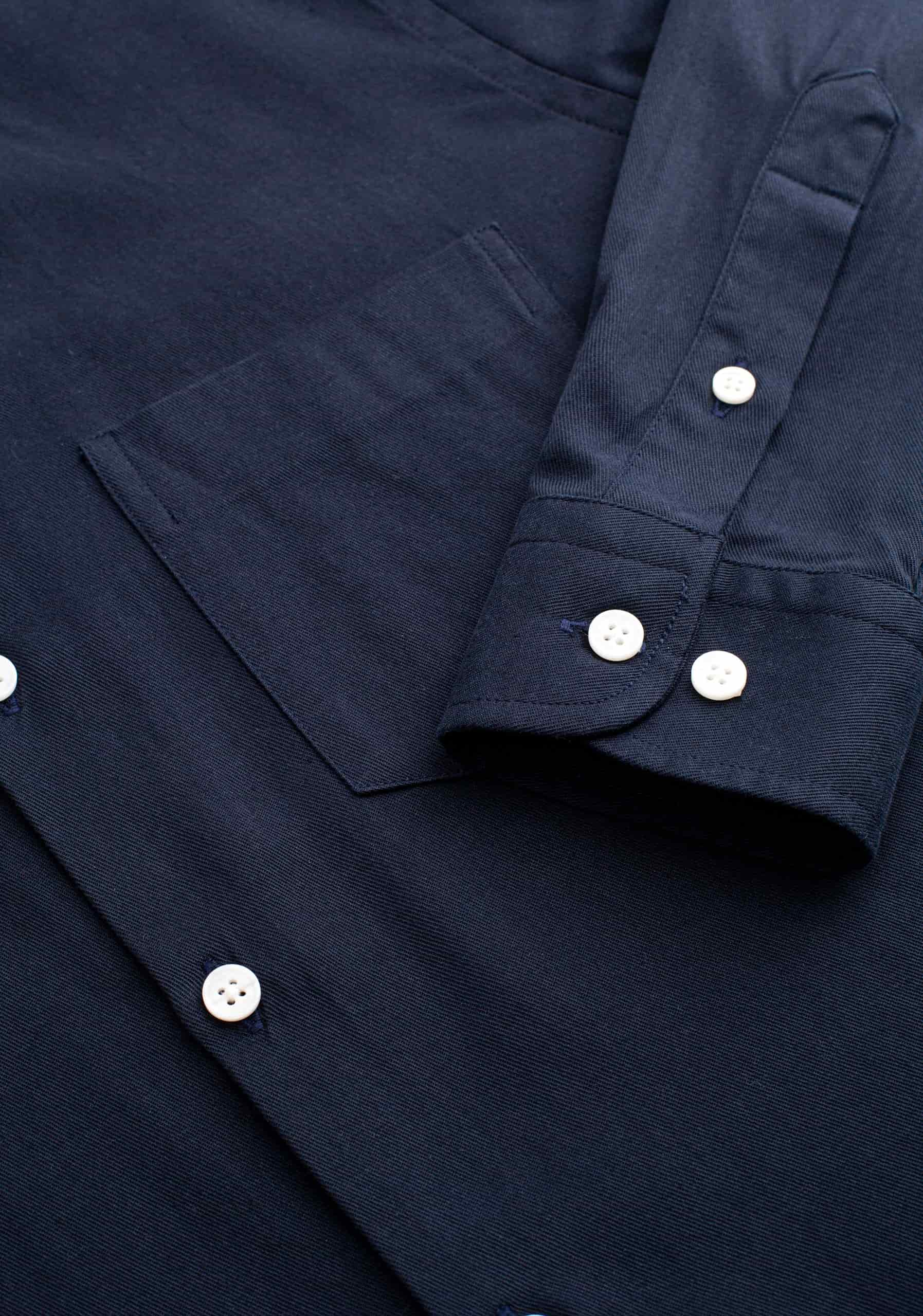 Camisa CF Hamilton Tencel Azul Osc - miniatura 3