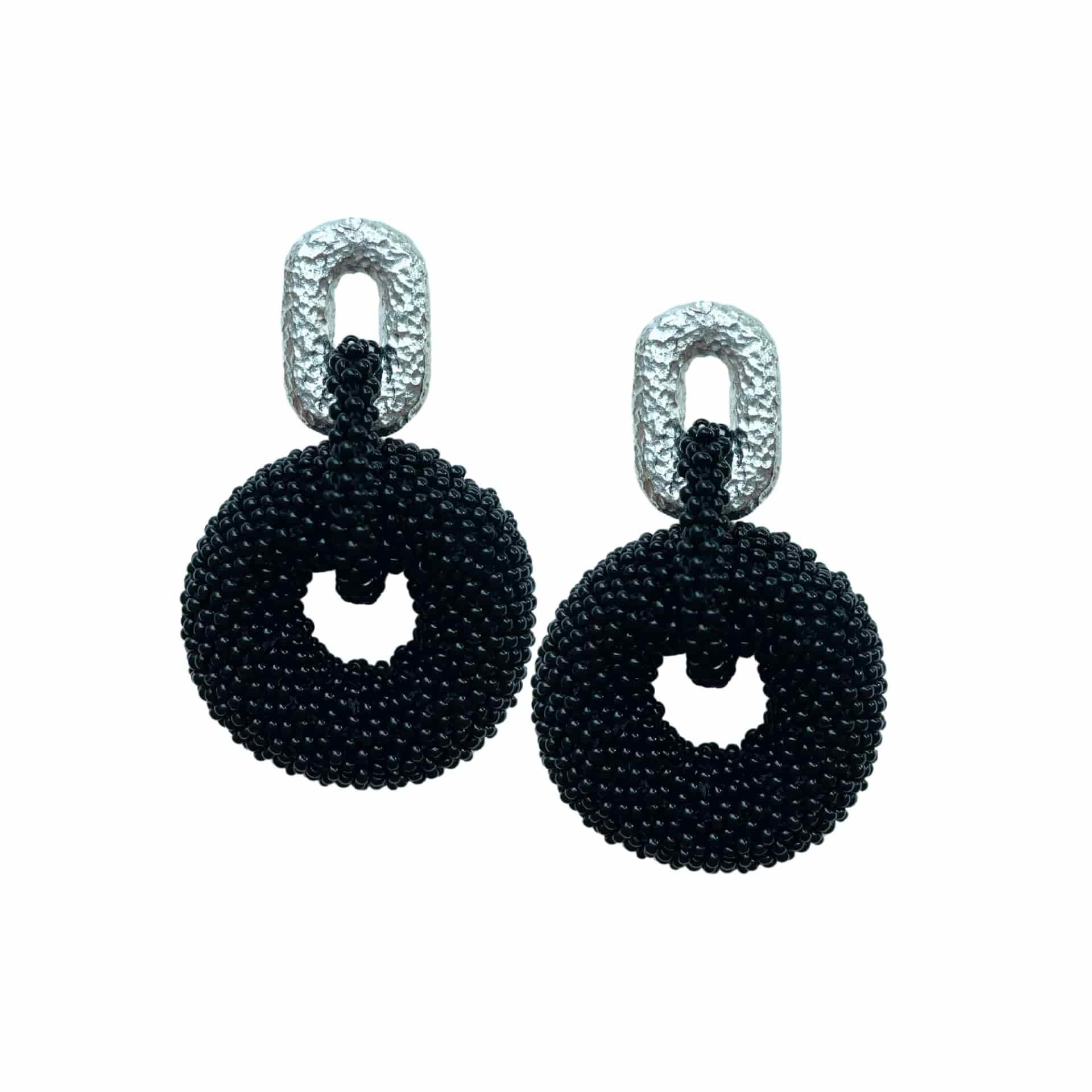 Linked Donuts Earrings - miniatura 6