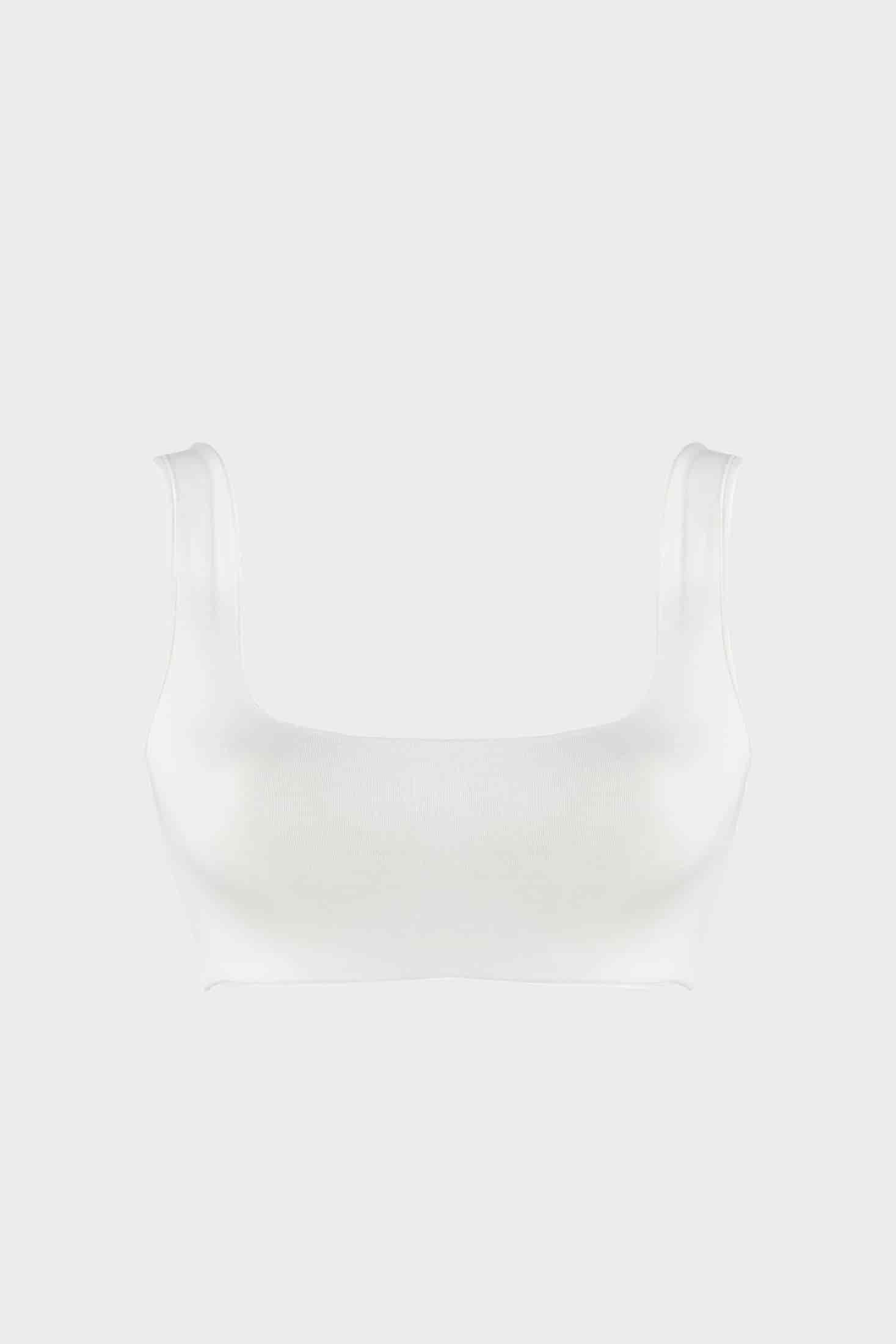 TOP LISO ELLIPSE SIN ARO ULTRA COMODO MICROMODAL CRUDO - miniatura 2