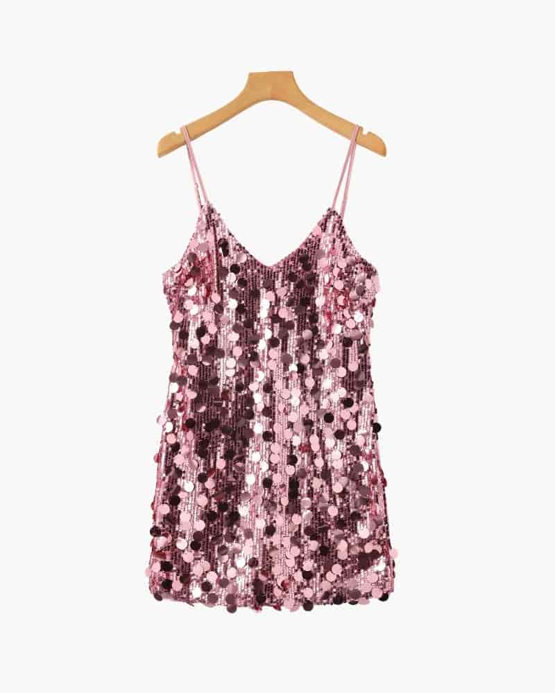 Sequin Party Mini Dress - miniatura 1