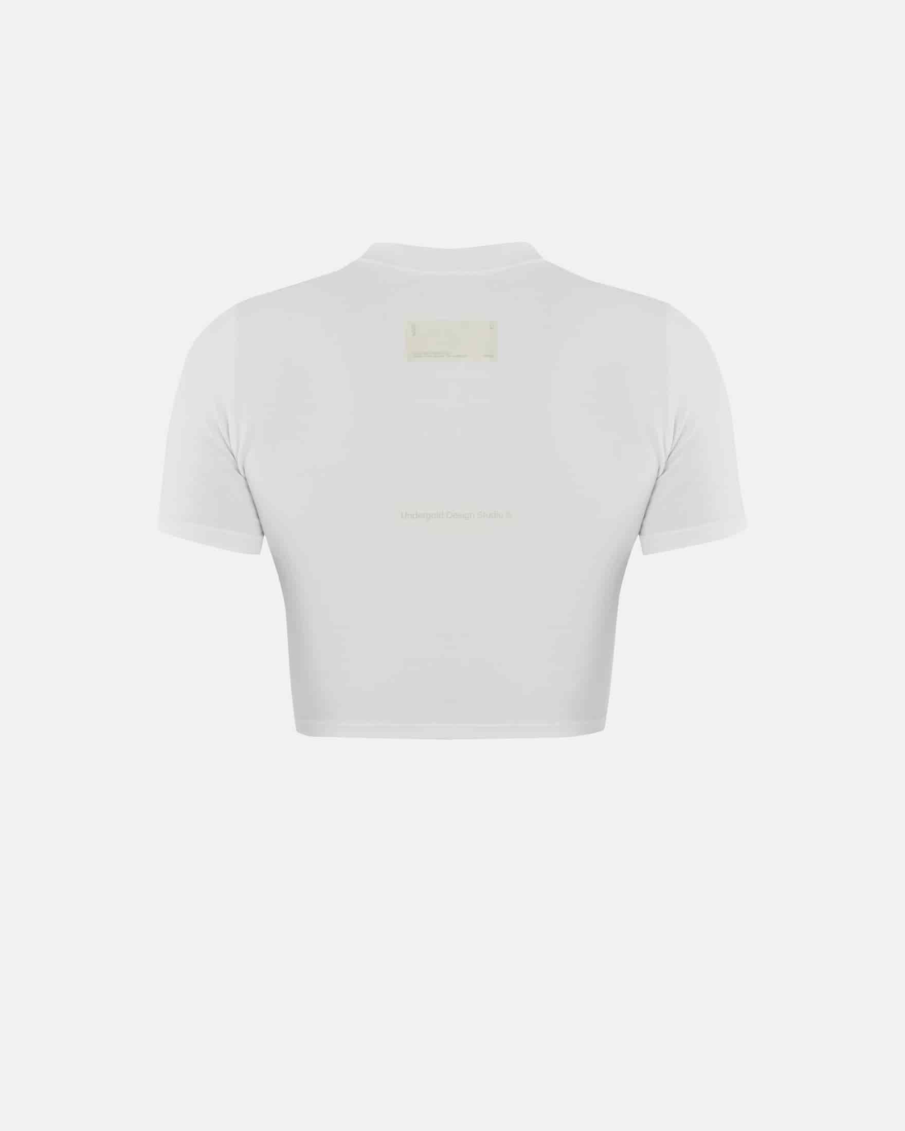 Capsule Blessed Are You Baby Tee White - miniatura 3