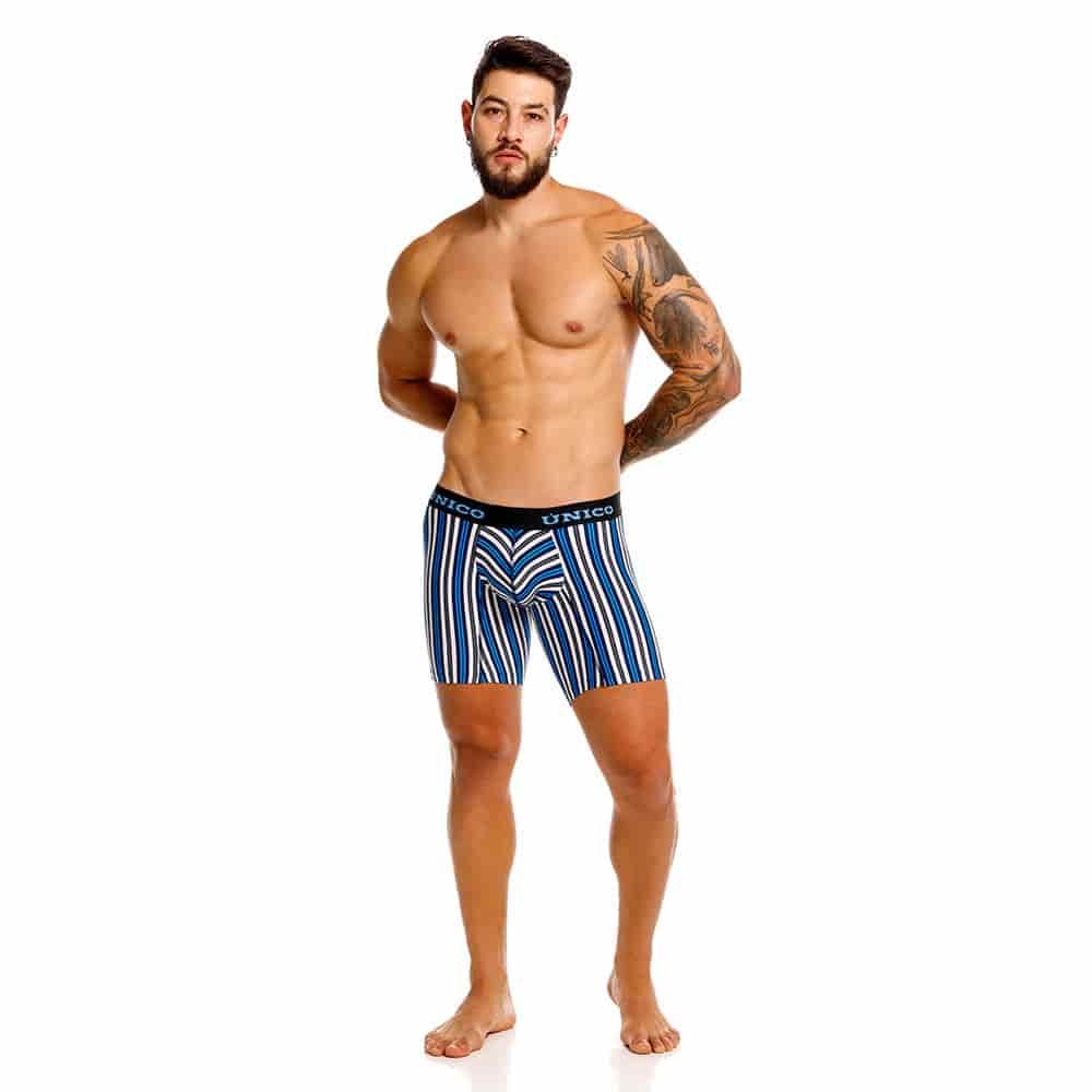 BOXER MEDIO CARBALLO AZUL - miniatura 2