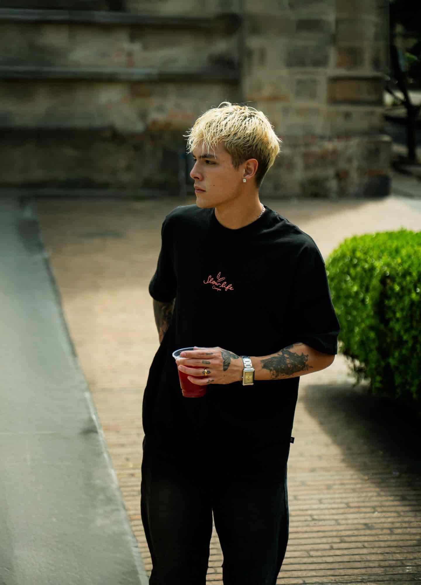 Slow Life Oversized - Negro - miniatura 5