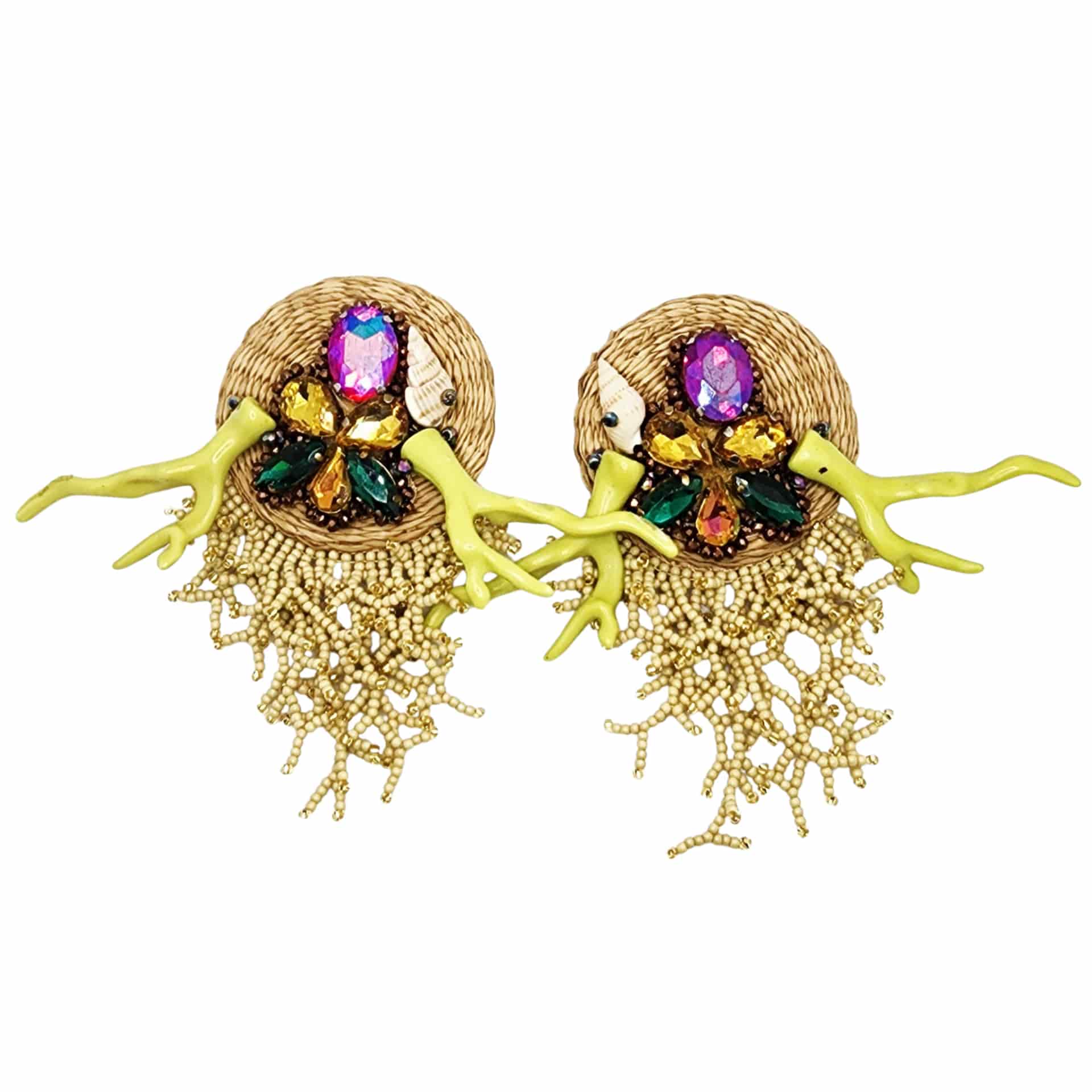 Coral Reef Treasure Earrings - miniatura 6