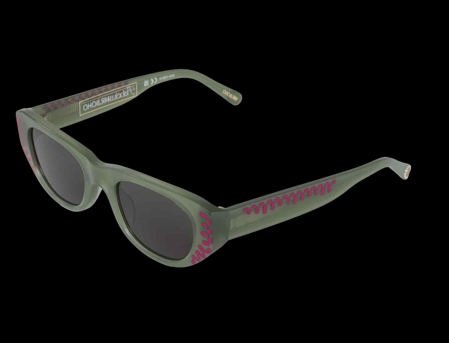 FLABELUS BY MR BOHO OLIVE ART GUYAM - WITH CLASSICAL LENSES - miniatura 3