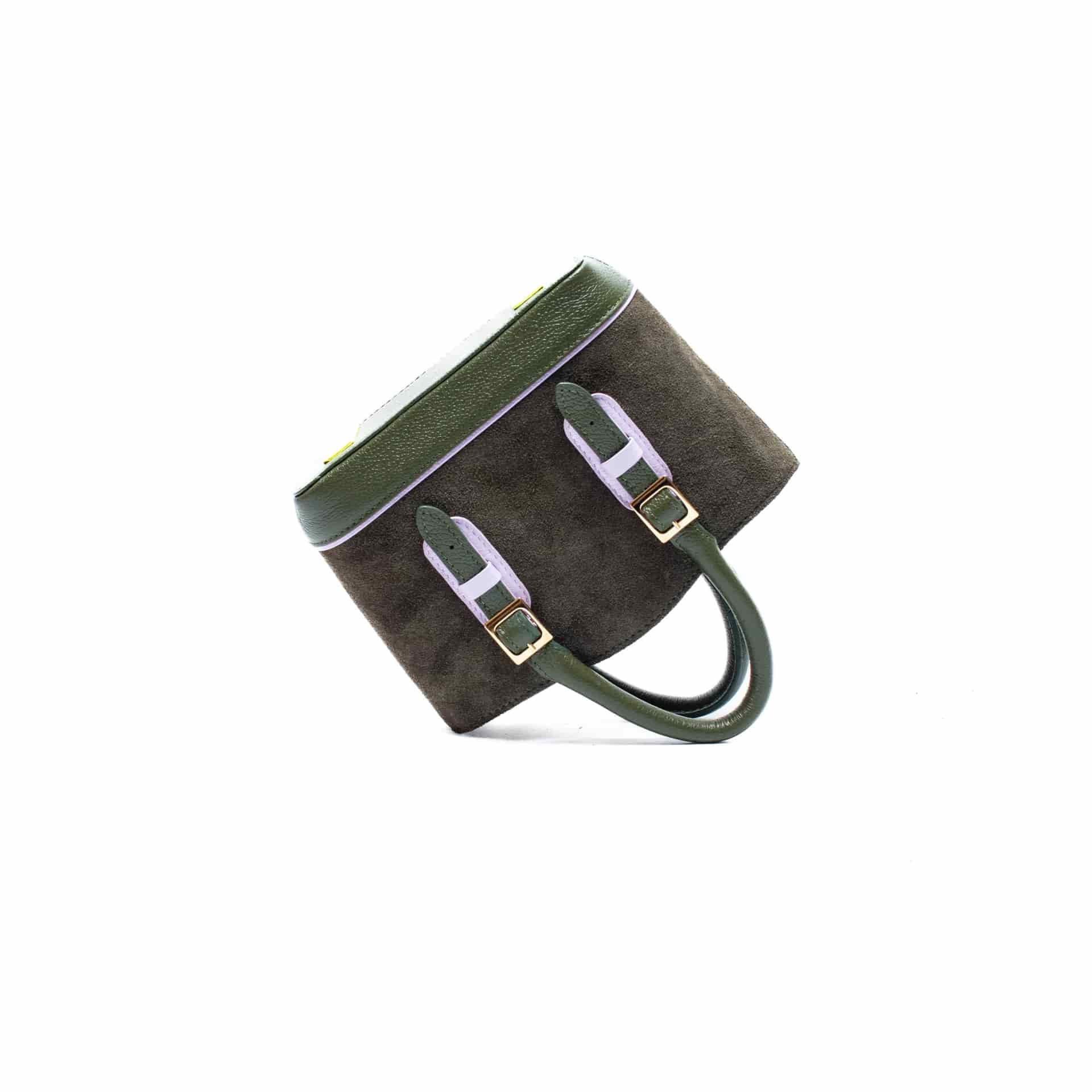 PICNIC BAG - Verde Botella x Malva - miniatura 4