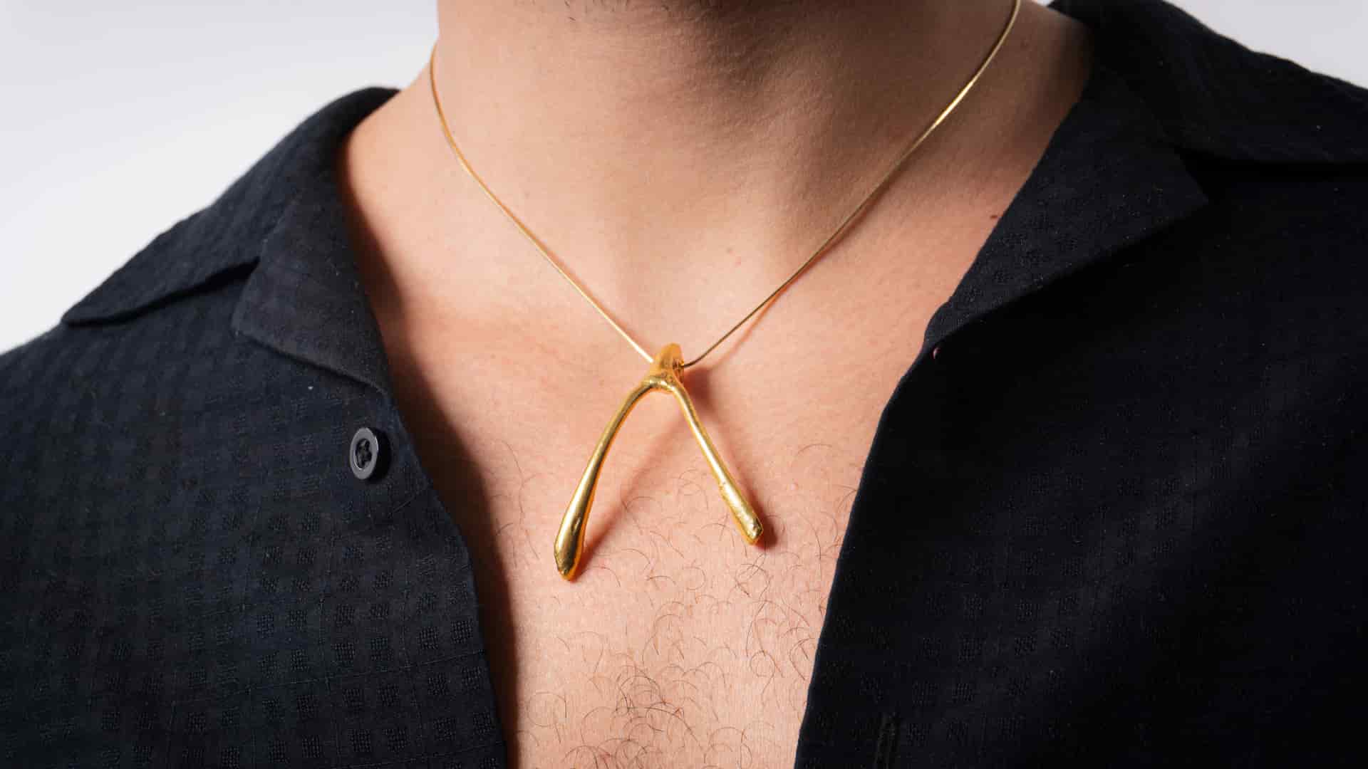 FORTUNE BONE NECKLACE - miniatura 2