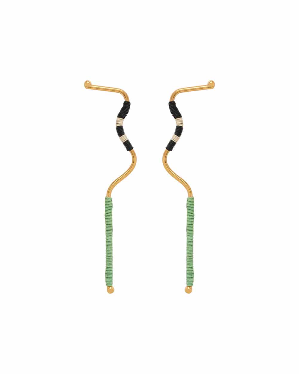 Malik Drop Earrings - miniatura 2