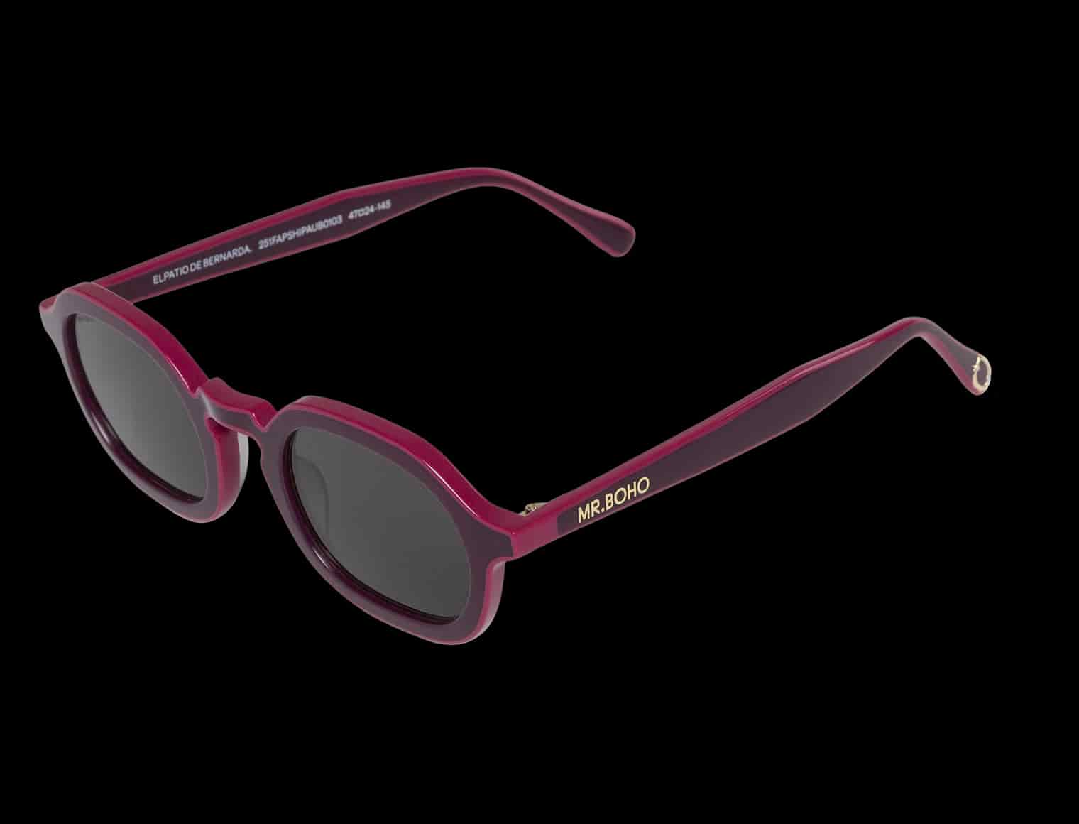 FLABELUS BY MR BOHO RED AND WINE EL PATIO - WITH CLASSICAL LENSES - miniatura 3