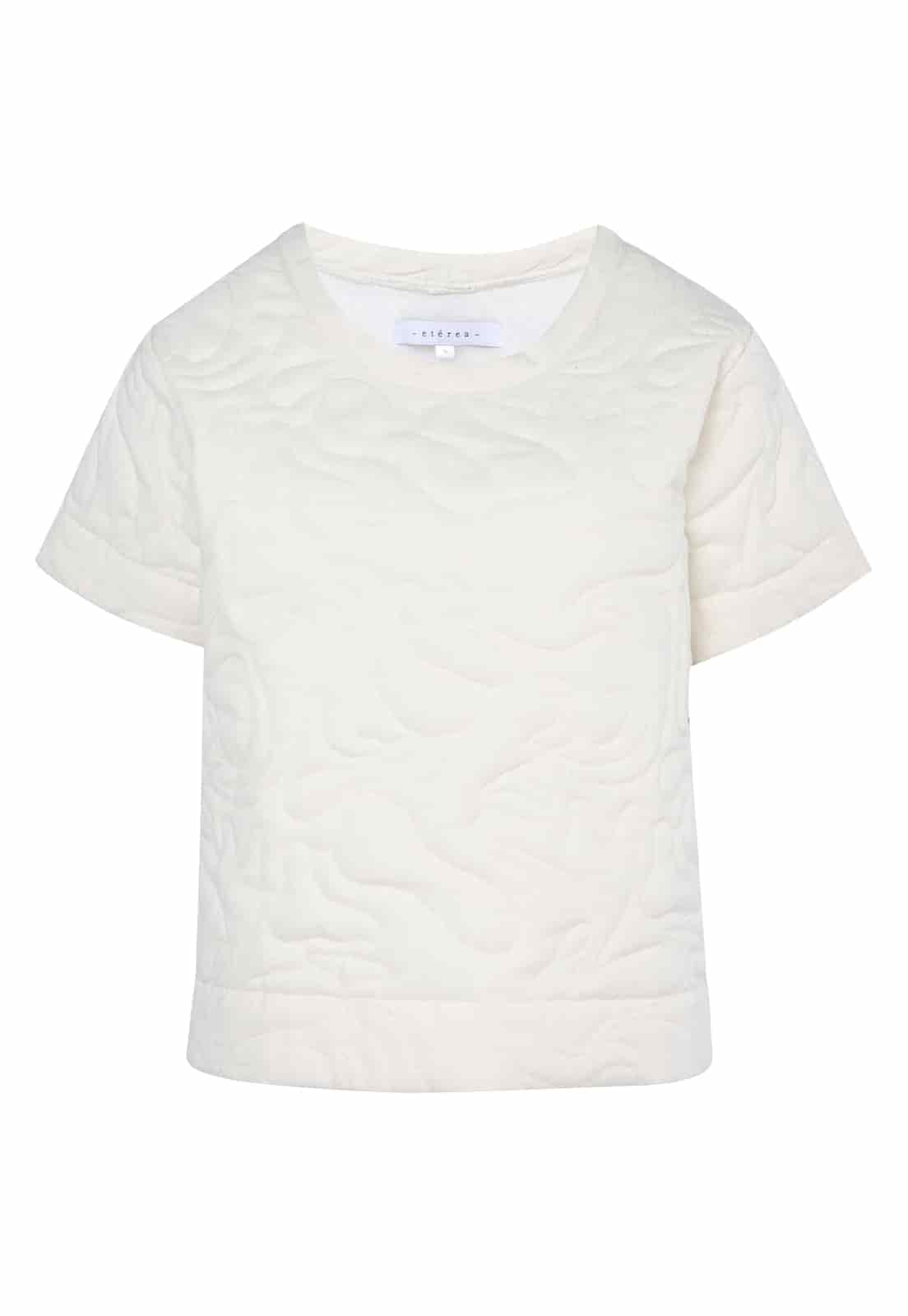 Claude T-Shirt Cream - miniatura 1