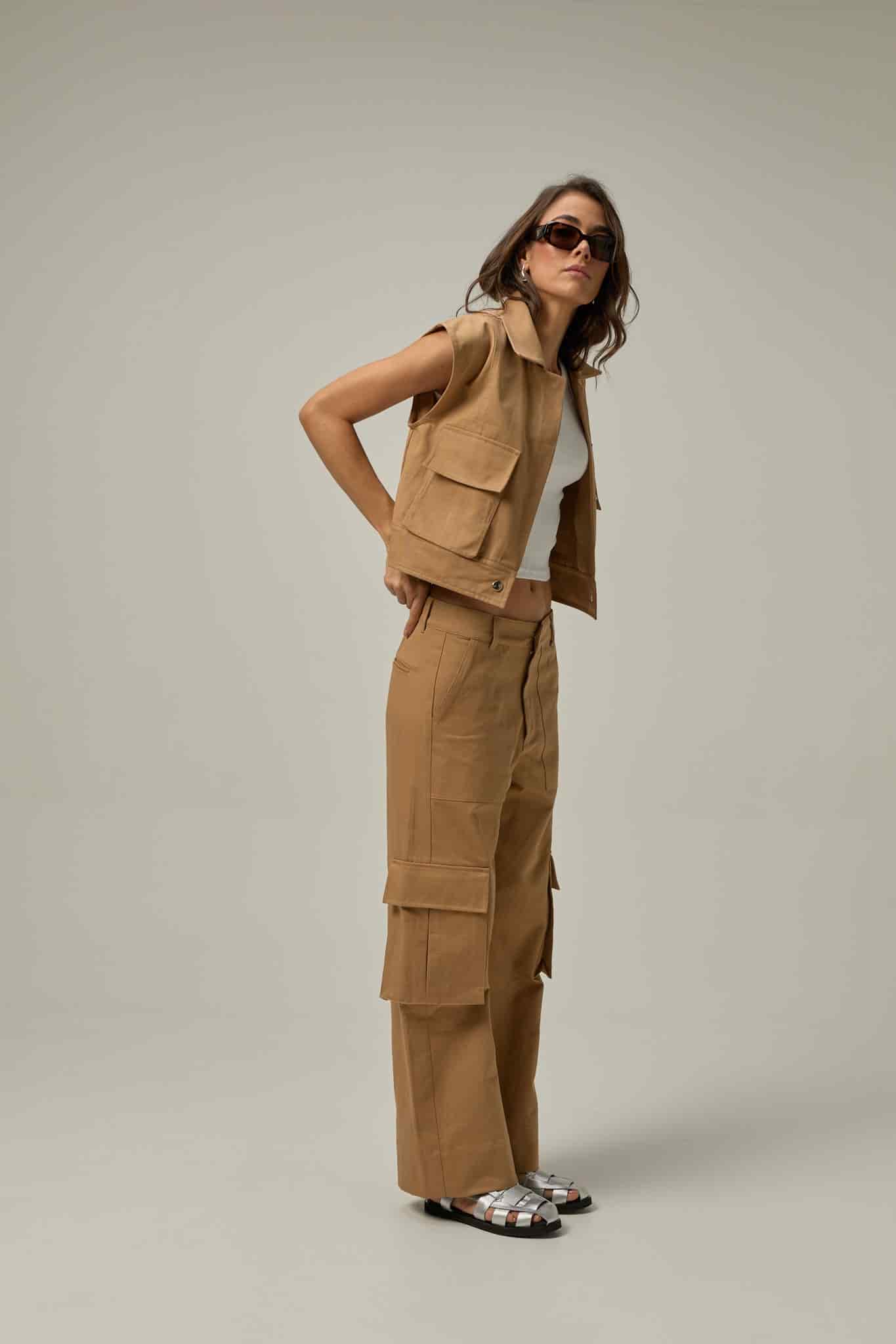 Pantalón Utility Cargo | Khaki - miniatura 4