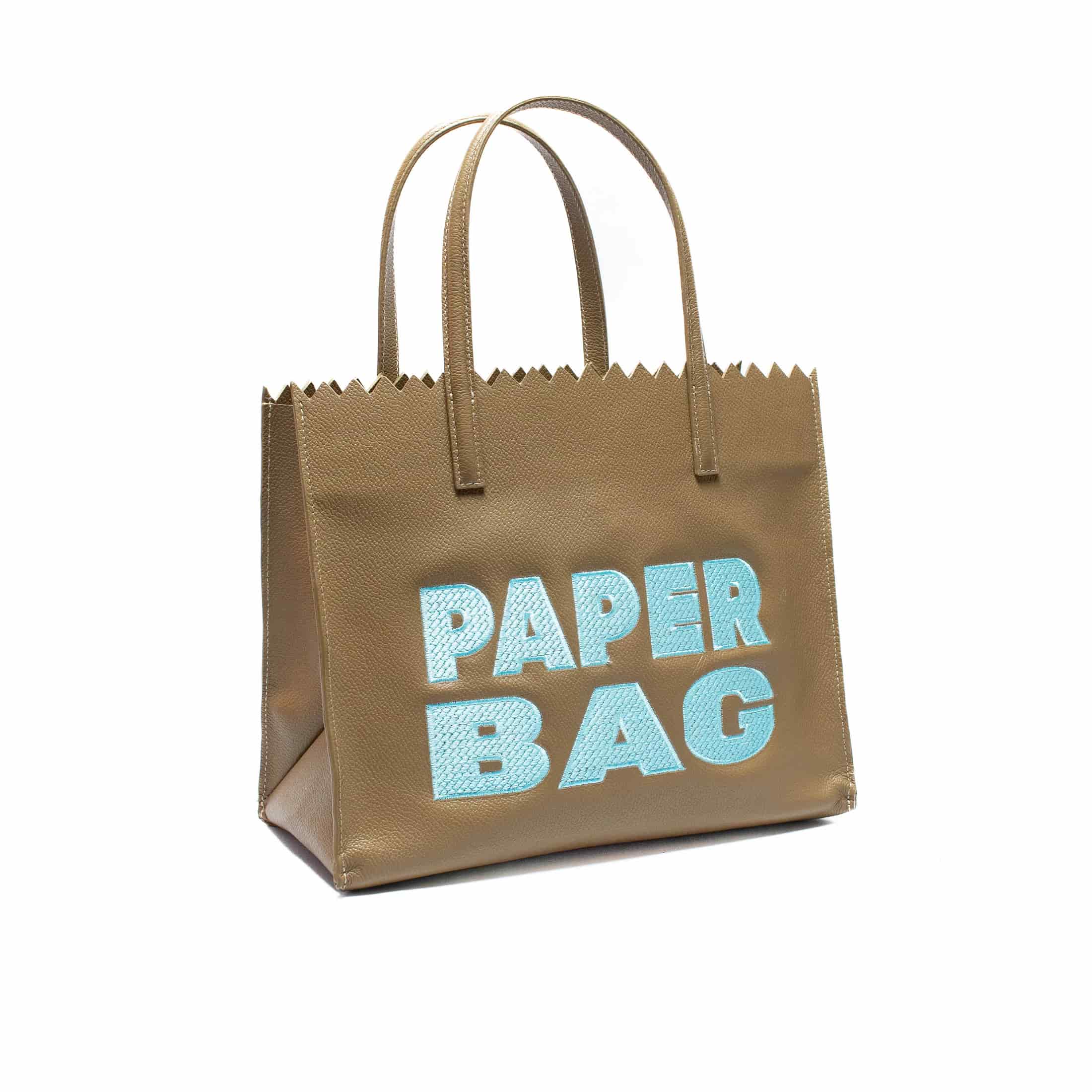 PAPER BAG SHORT musgo x blue sky - miniatura 3